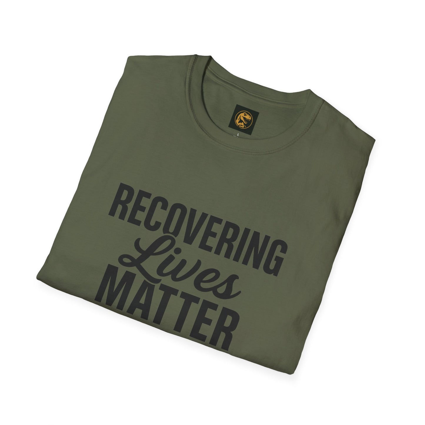 Recovering Lives Matter T-Shirt, Inspirational Tee, Support Recovery, Gift for Friends in Recovery, Casual Wear, Unisex Shirt