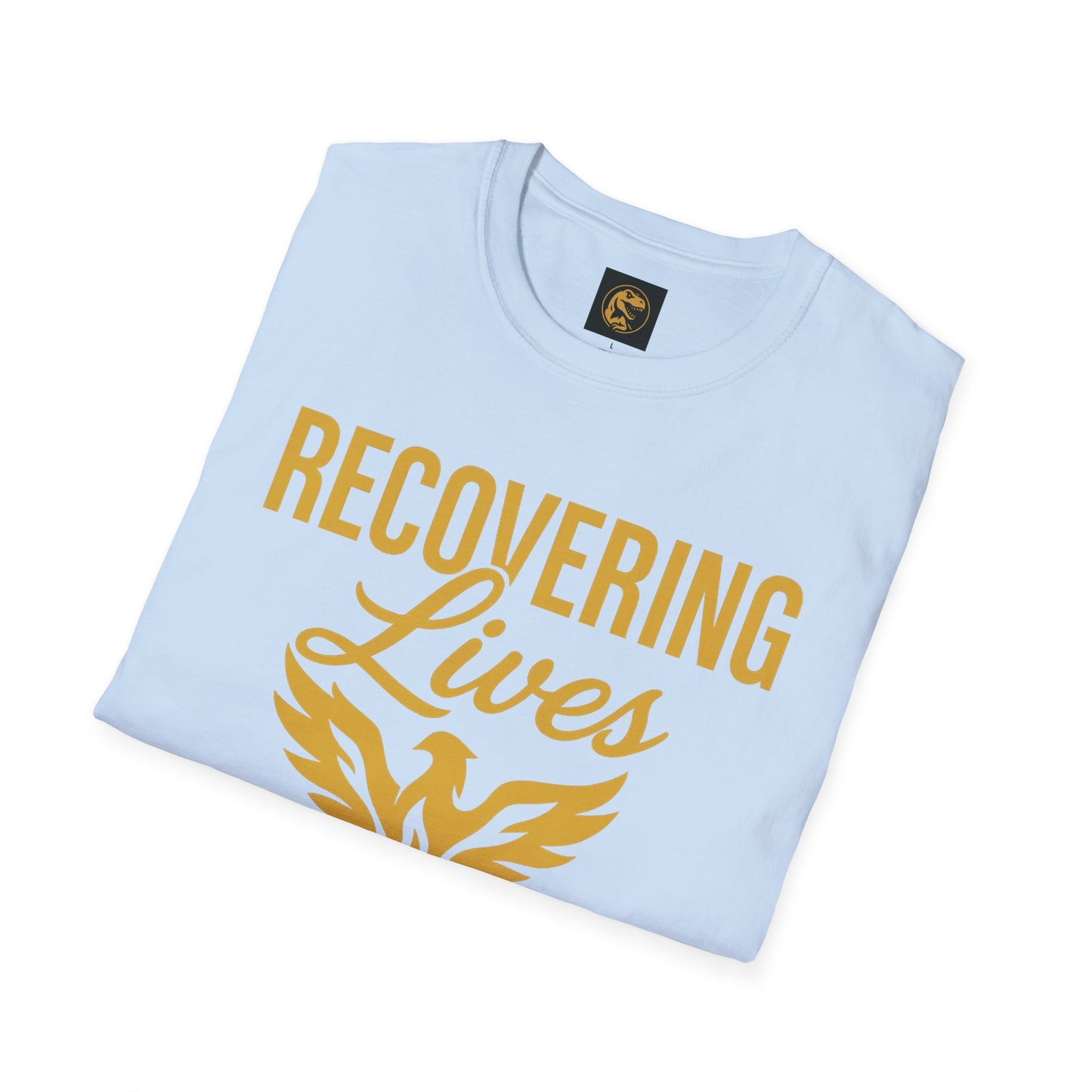 Recovering Lives Matter T-Shirt | Unisex Softstyle Tee | Recovery Support | Inspirational Apparel | Gift for Sober Friends | Self-Care Wear