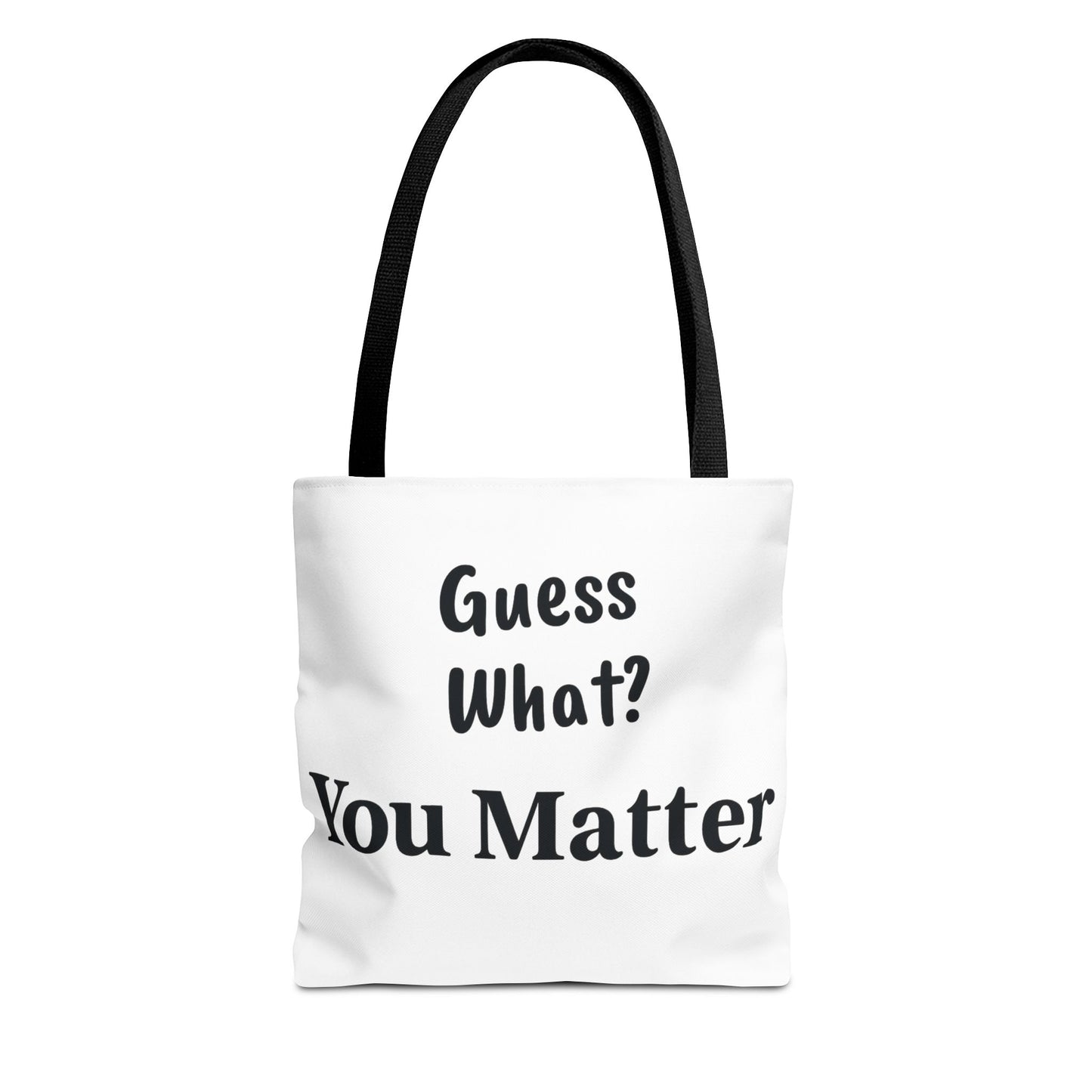 Empowering Tote Bag - You Matter, Motivational Gift, Inspirational Purse, Affirmation Bag, Unique Everyday Carry