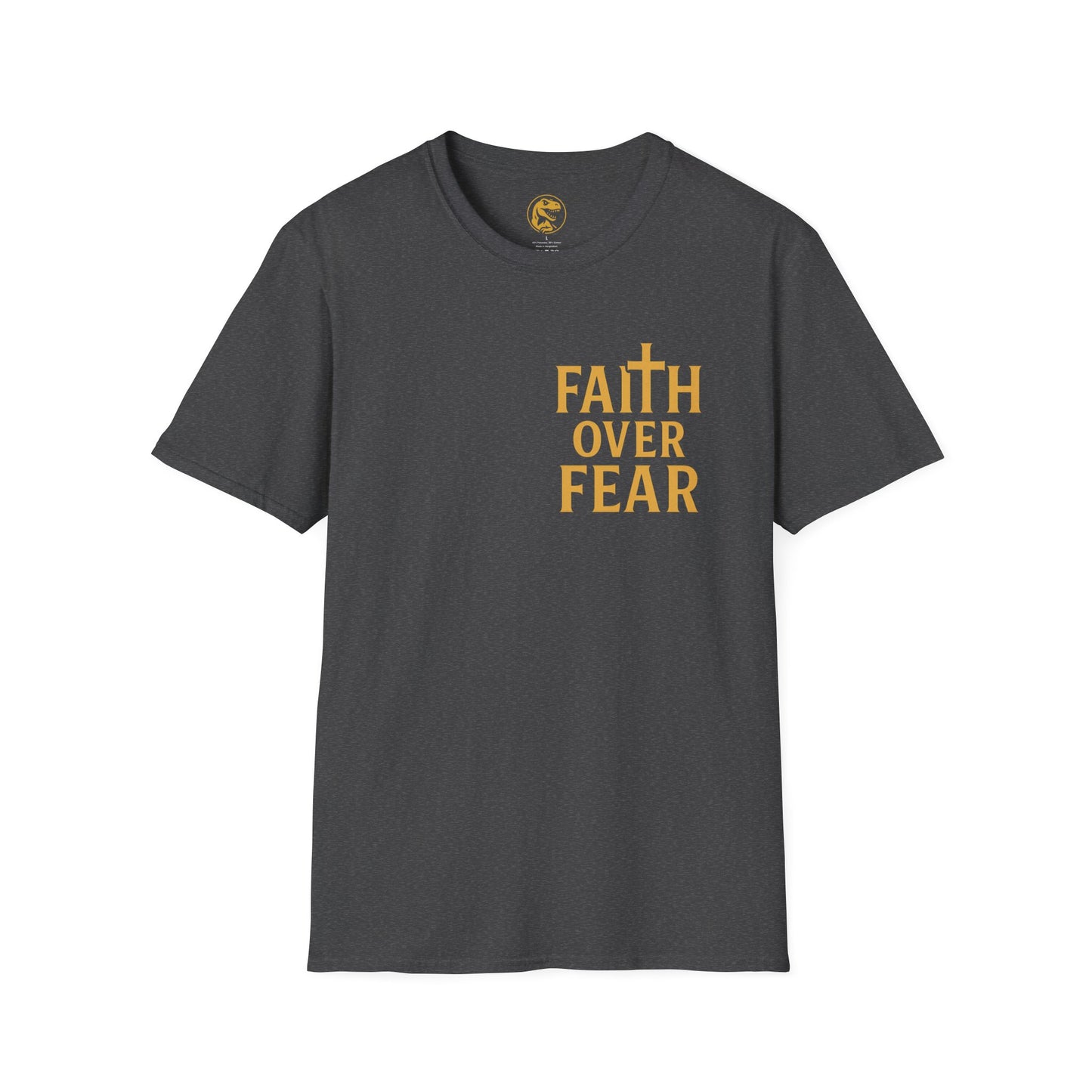 Faith Over Fear Unisex T-Shirt, Inspirational Tee, Motivational T-Shirt, Everyday Wear, Recovery Shirt