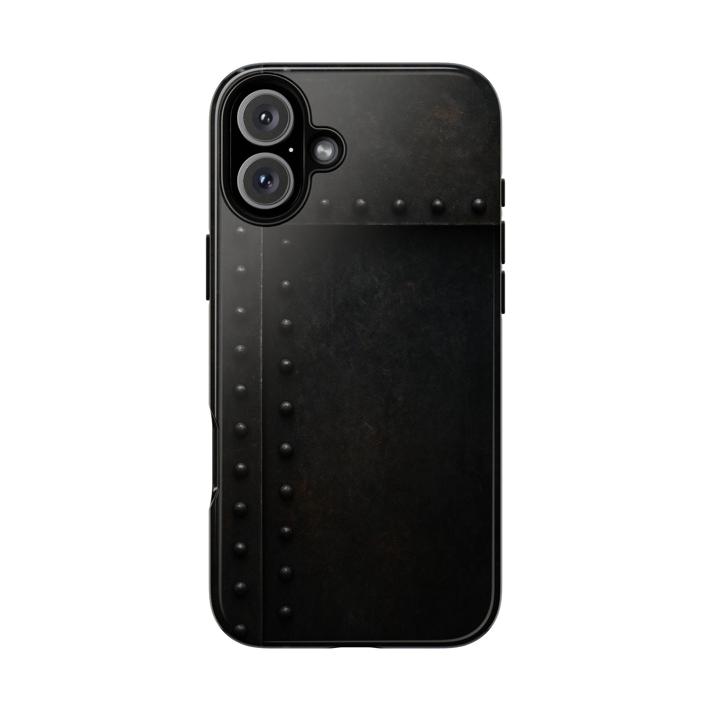 Steel & Smoke – Riveted Shadows Phone Case