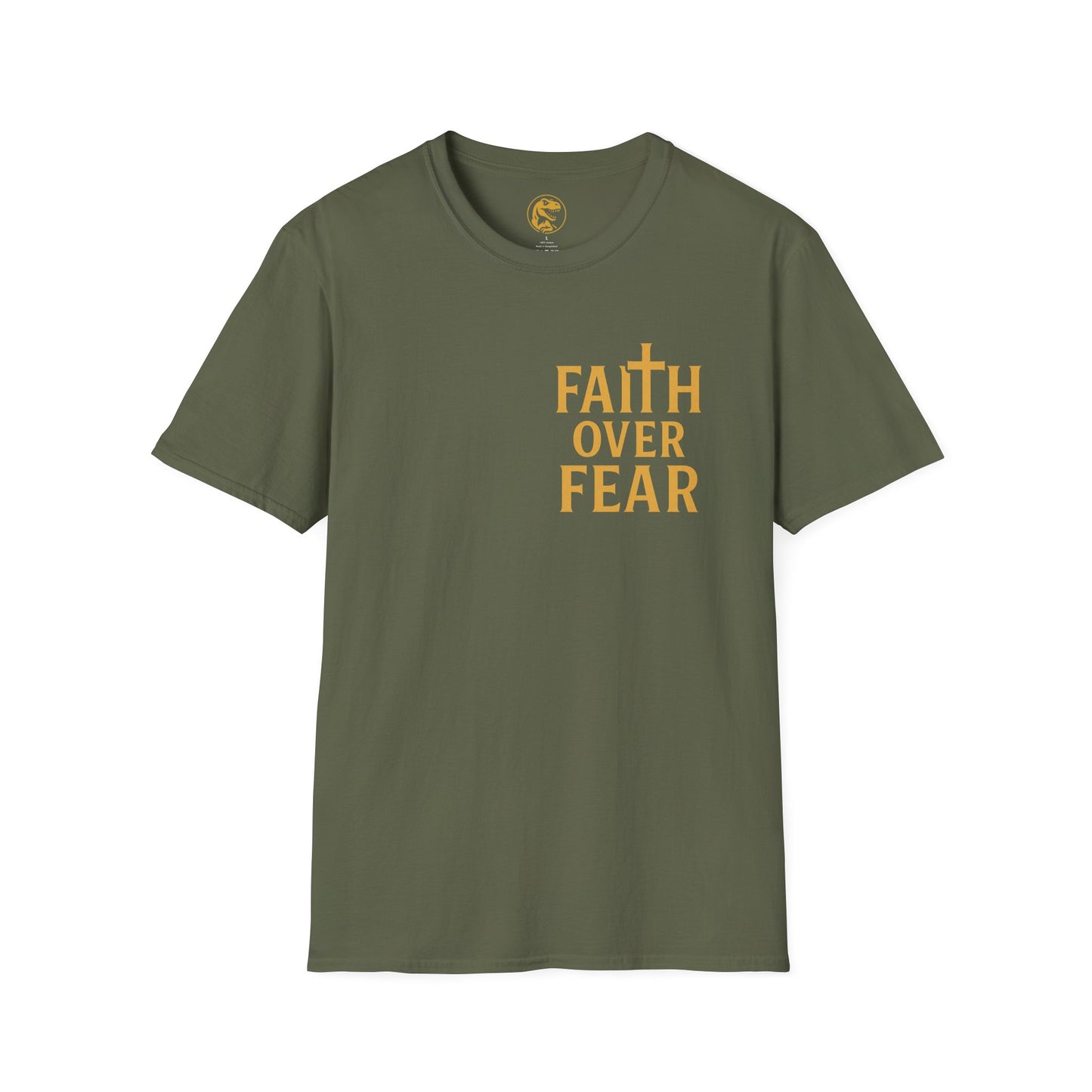 Faith Over Fear Unisex T-Shirt, Inspirational Tee, Motivational T-Shirt, Everyday Wear, Recovery Shirt