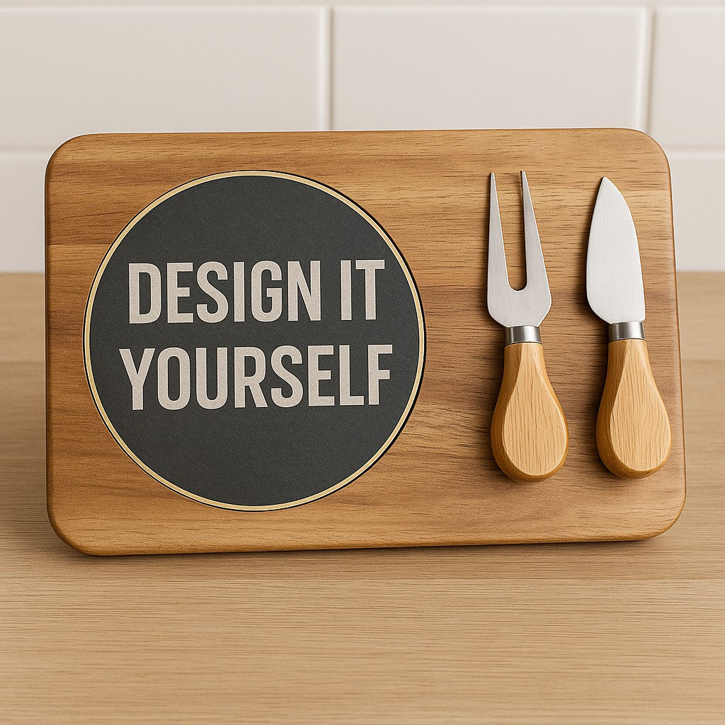 Personalized Charcuterie Board, Engraved Serving Platter, Housewarming Gift, Wedding Gift, Customized Cheese Board, Rustic Kitchen Decor