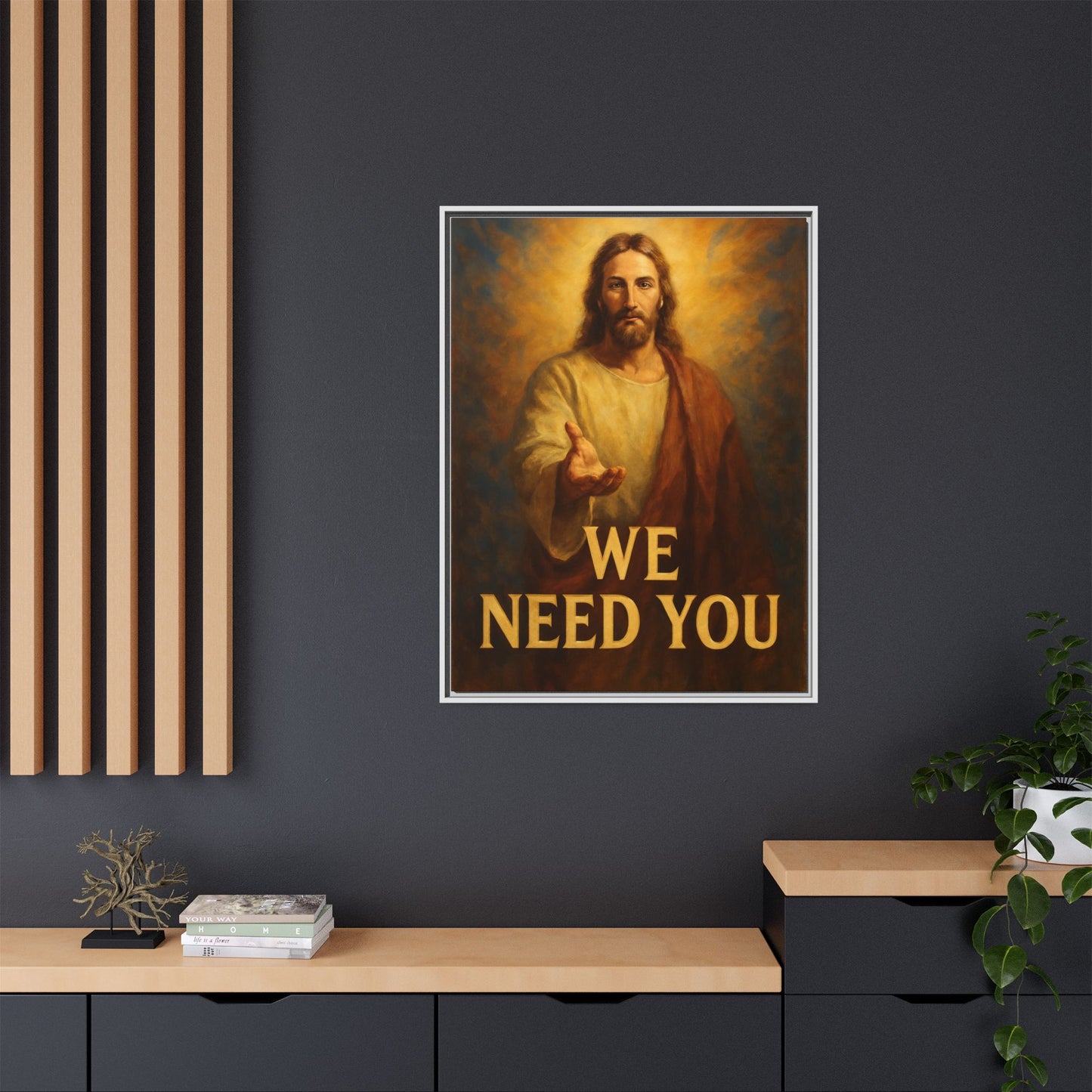 Framed Artwork, Motivational Wall Art, Home Decor, Christian Decor, Inspirational Gift, Religious Art, Spiritual Wall Decor