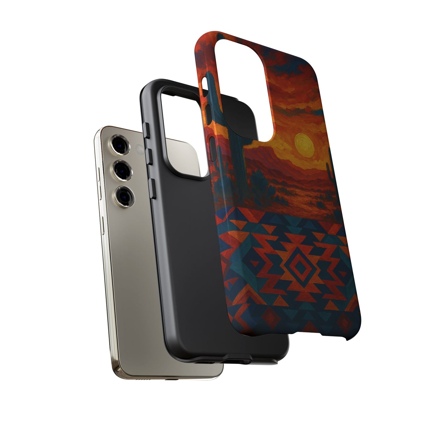 Desert Sunset Majesty – Southwestern Art Phone Case