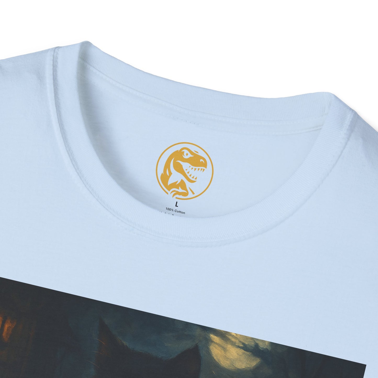 Halloween Cat & Pumpkin T-Shirt | Fall Shirt, Unisex Tee, Halloween Costume, Autumn Apparel, Spooky Gift