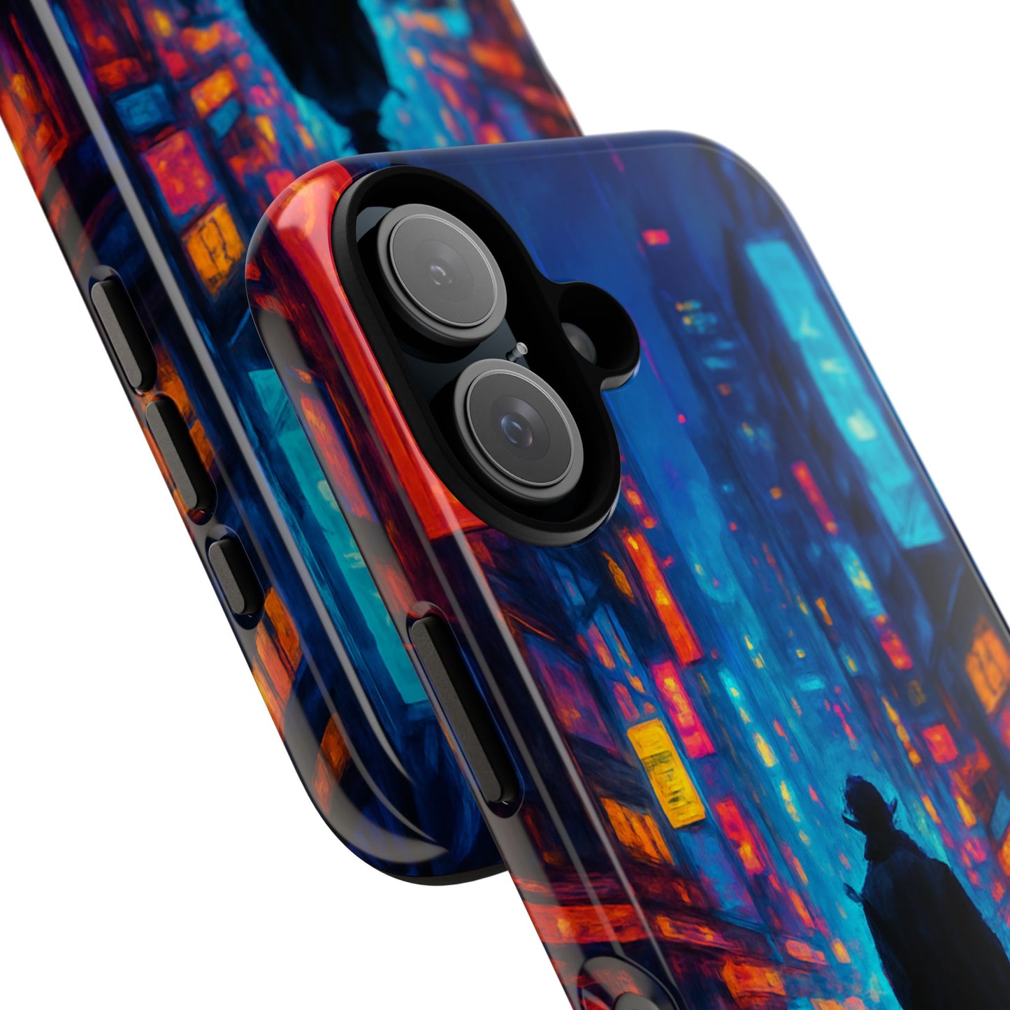 Neon City Nights – Urban Glow Phone Case