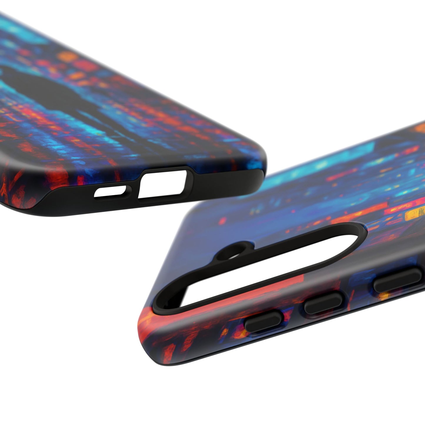 Neon City Nights – Urban Glow Phone Case