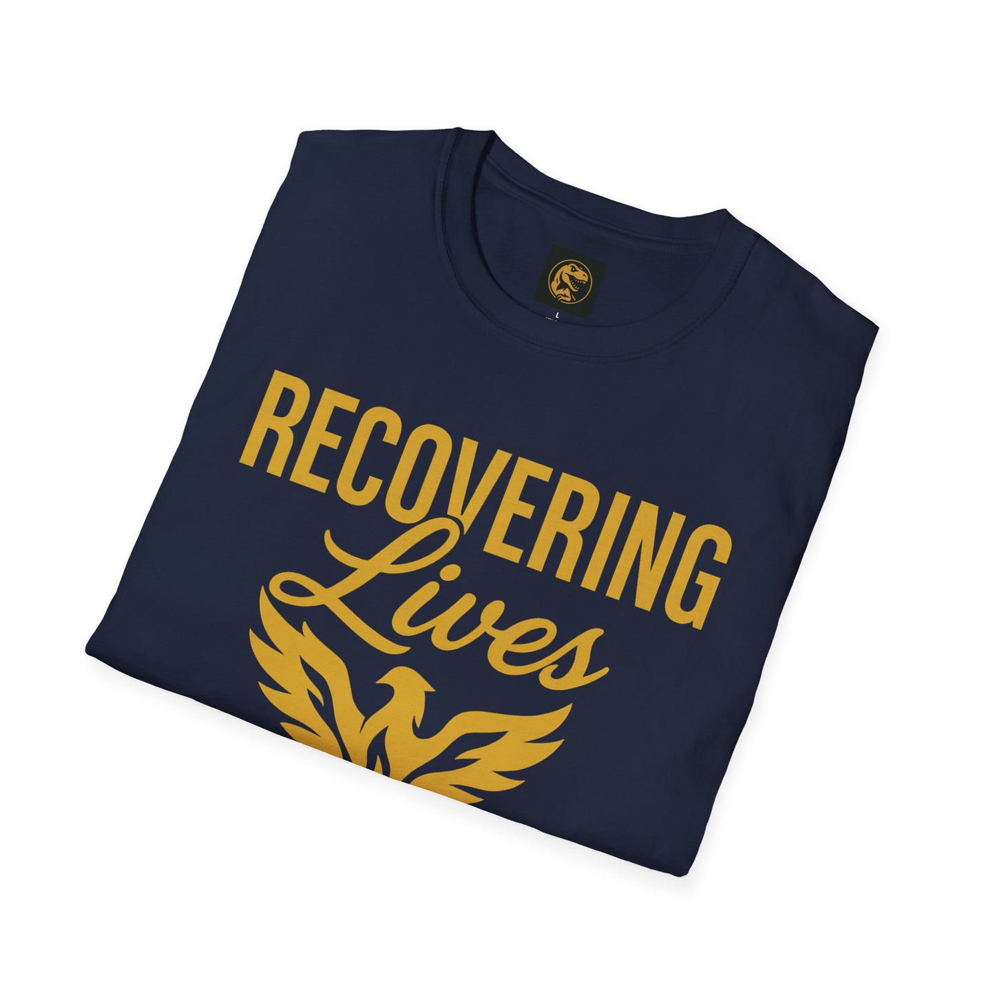 Recovering Lives Matter T-Shirt | Unisex Softstyle Tee | Recovery Support | Inspirational Apparel | Gift for Sober Friends | Self-Care Wear