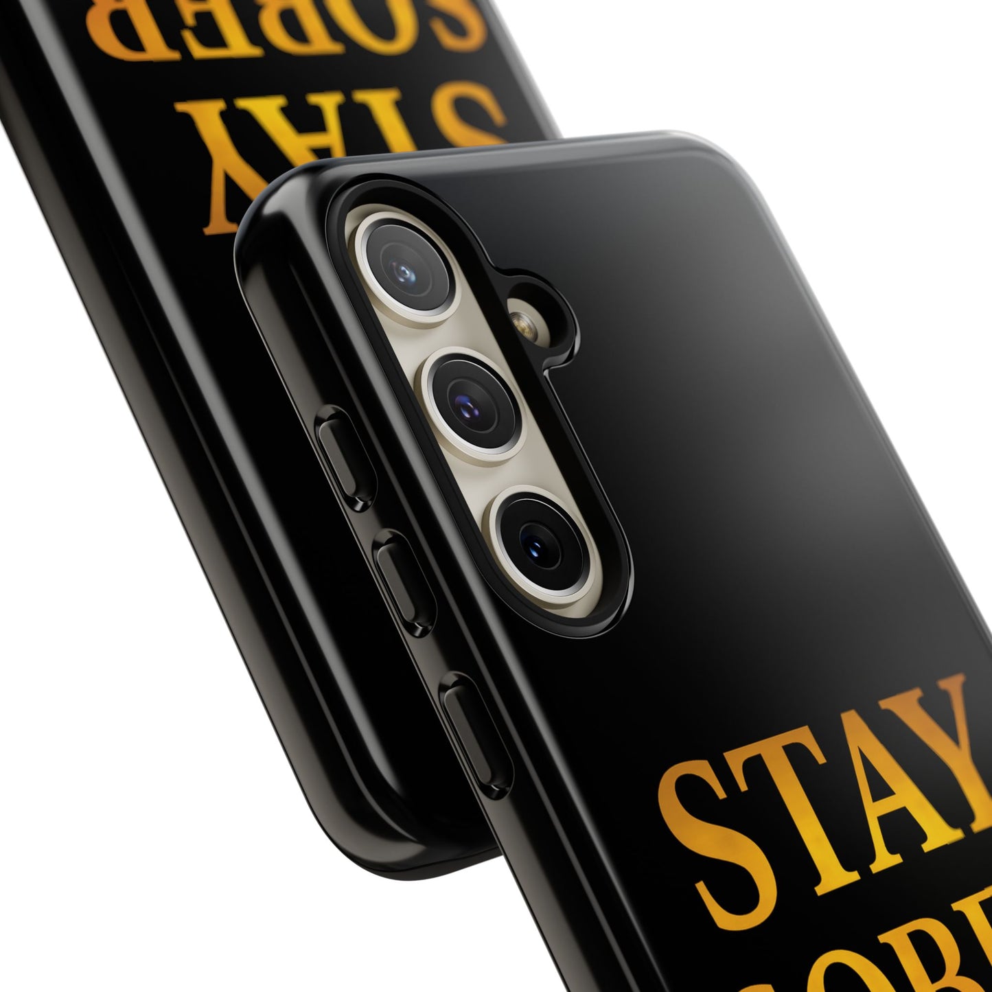 Stay Sober Phone Case | Tough Cases | Recovery Gift | Sobriety Support | Motivational Accessories | Unique Phone Cover