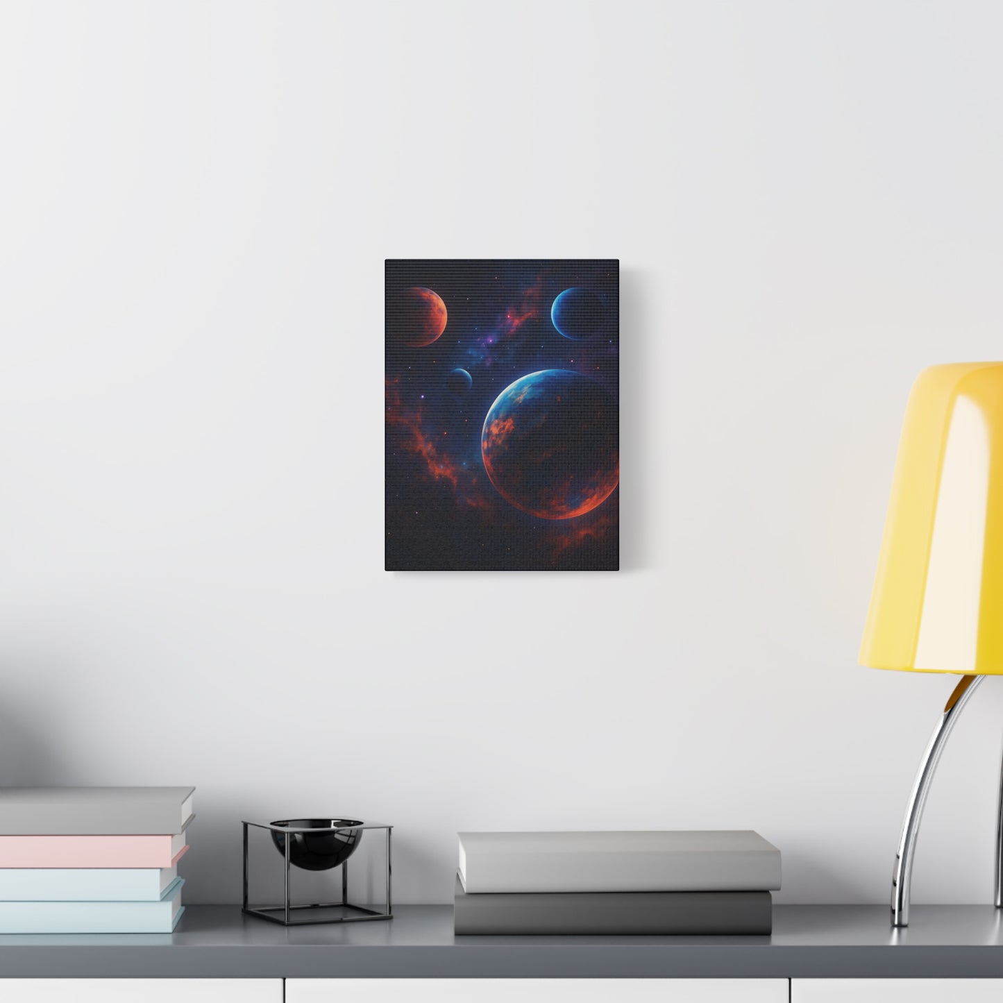 Cosmic Wall Art, Galaxy Canvas, Space Decor, Home Decoration, Astronomical Print, Nebula Artwork, Starry Wall Hanging