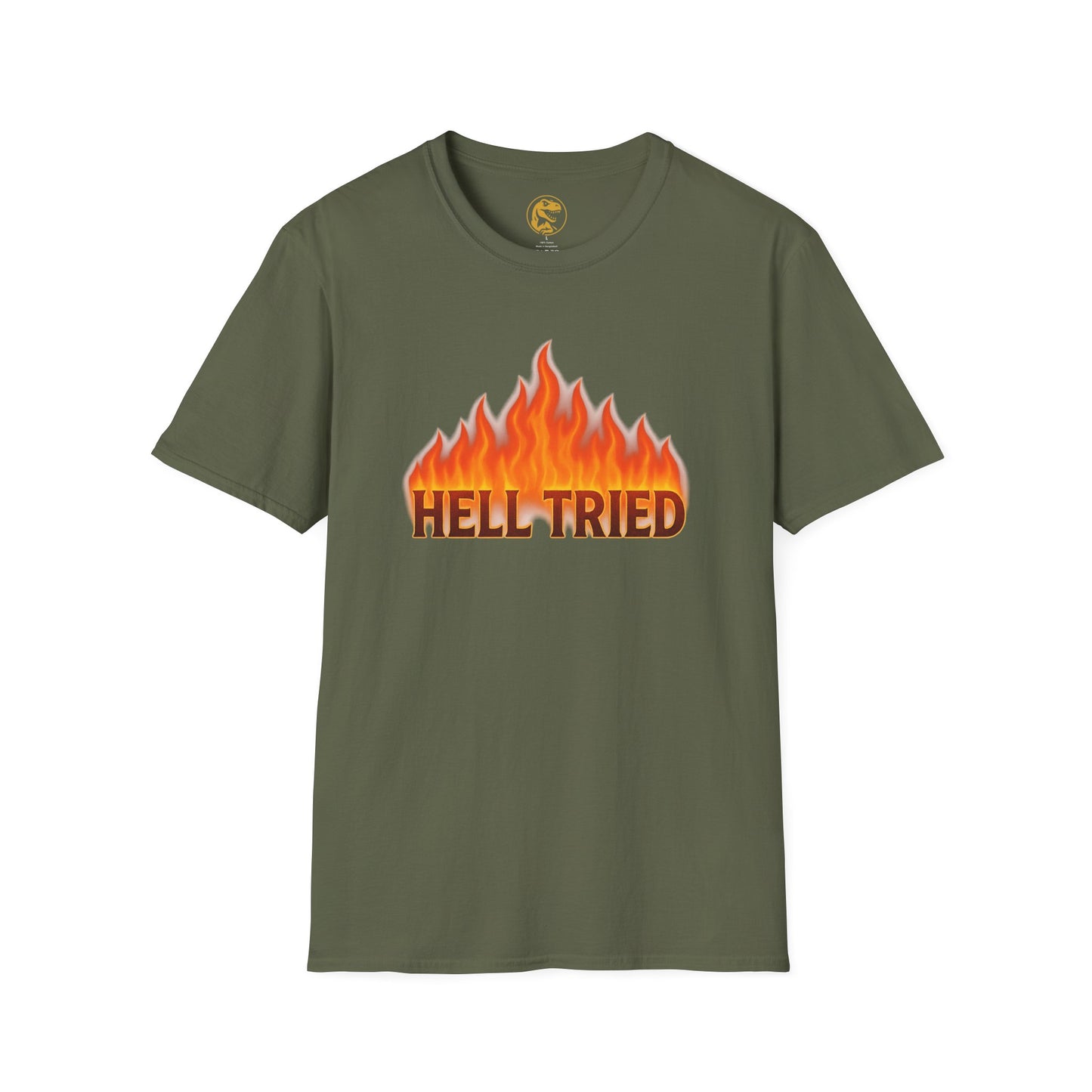 Hell Tried, I Survived Graphic Unisex T-Shirt
