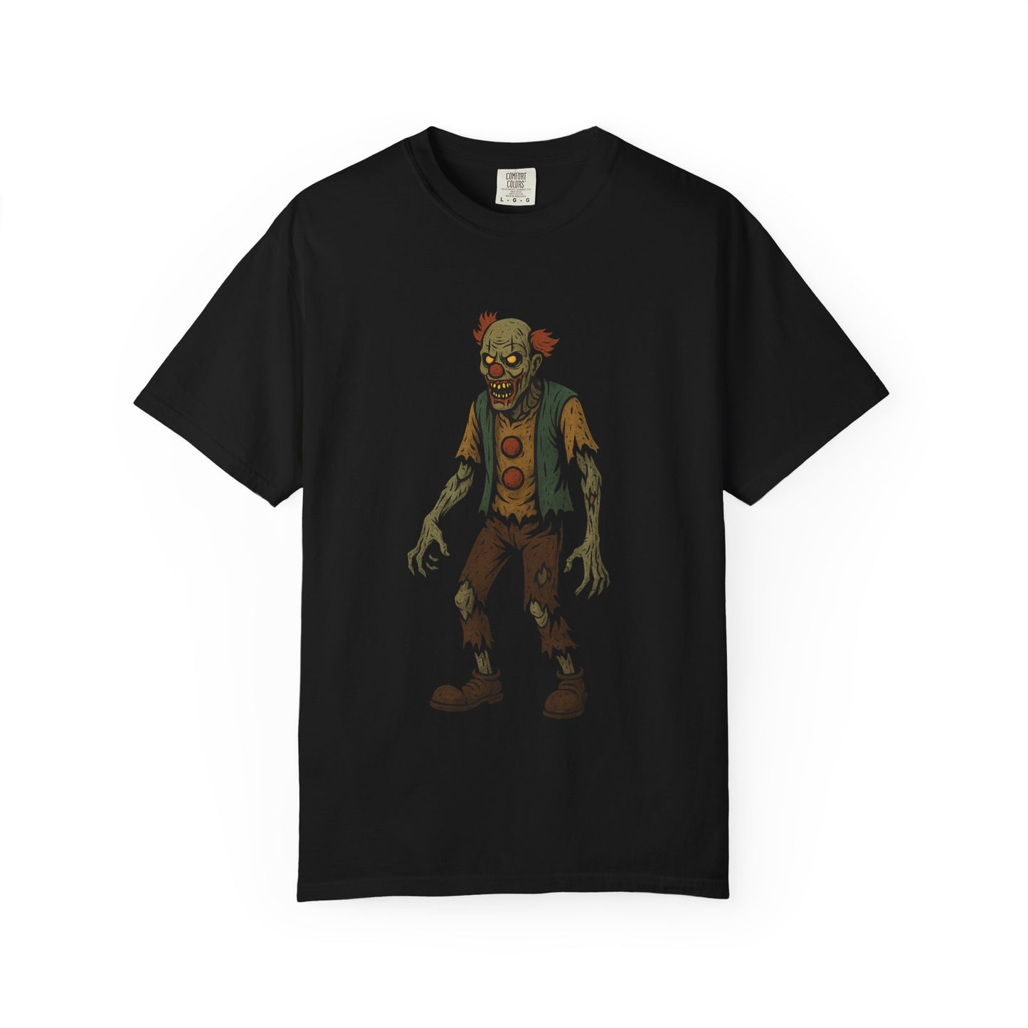 Spooky Zombie Graphic Tee, Unisex Halloween Shirt, Casual Wear, Horror Themed Gift, Gamer Apparel, Costume Party Outfit