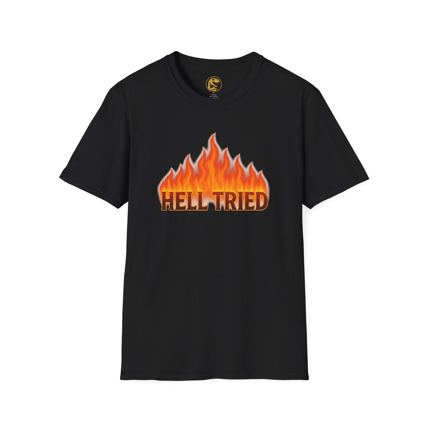Hell Tried, I Survived Graphic Unisex T-Shirt