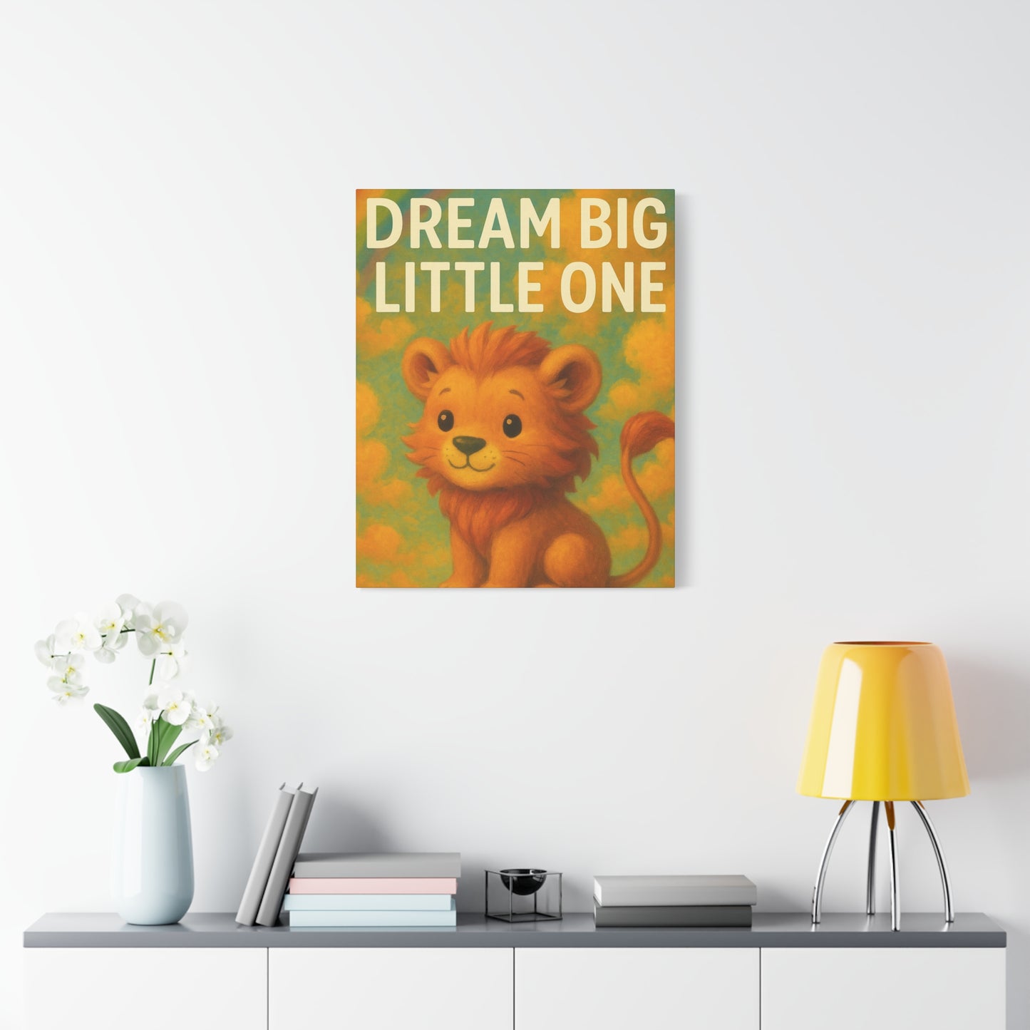 Dream Big Little One Lion Canvas Art, Children’s Room Decor, Inspirational Wall Art, Nursery Wall Hanging, Kid’s Gift, Baby Shower [...]