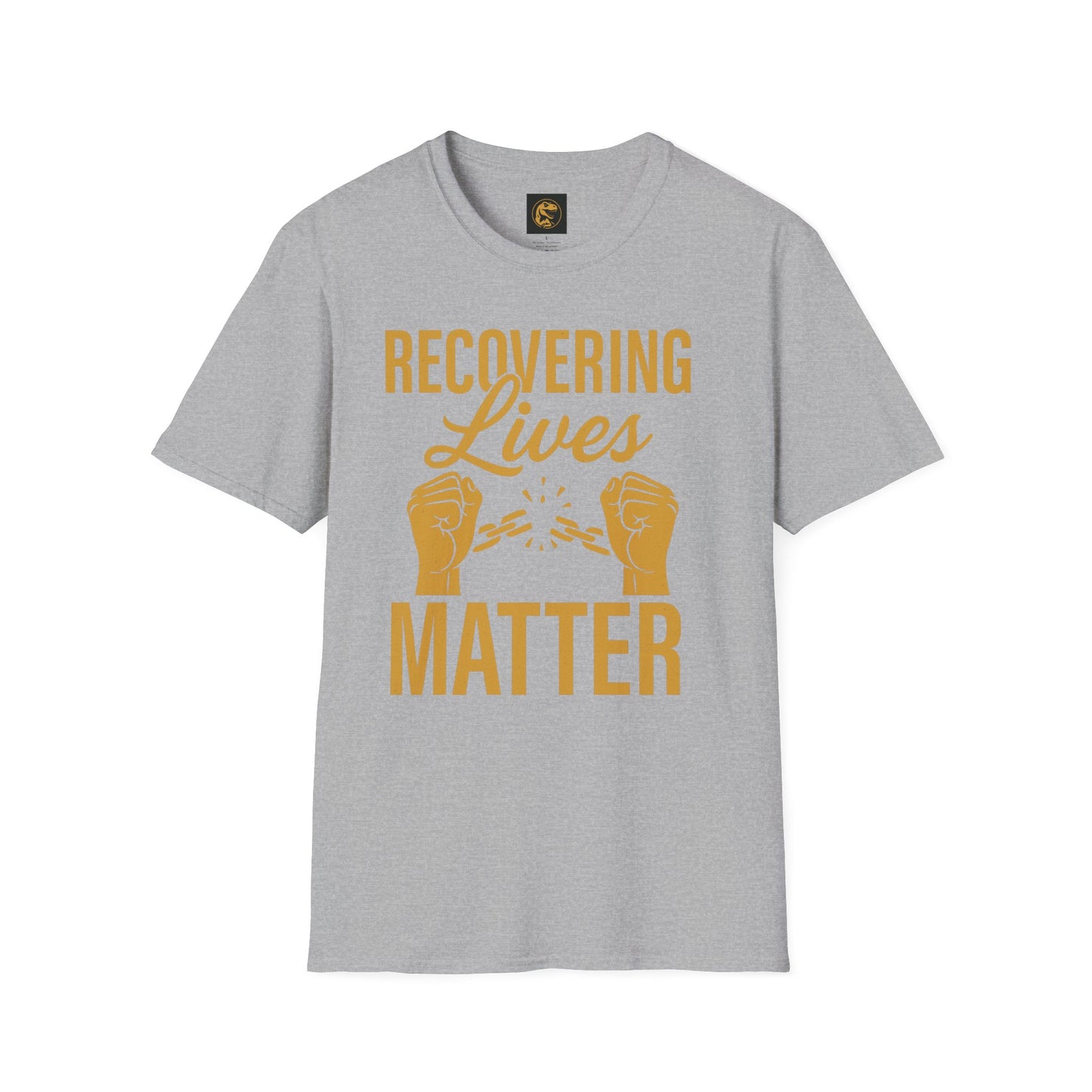 Empowerment Unisex T-Shirt | Recovering Lives Matter, Inspirational Tee, Recovery Support Shirt, Activism Apparel, Gift for Advocates