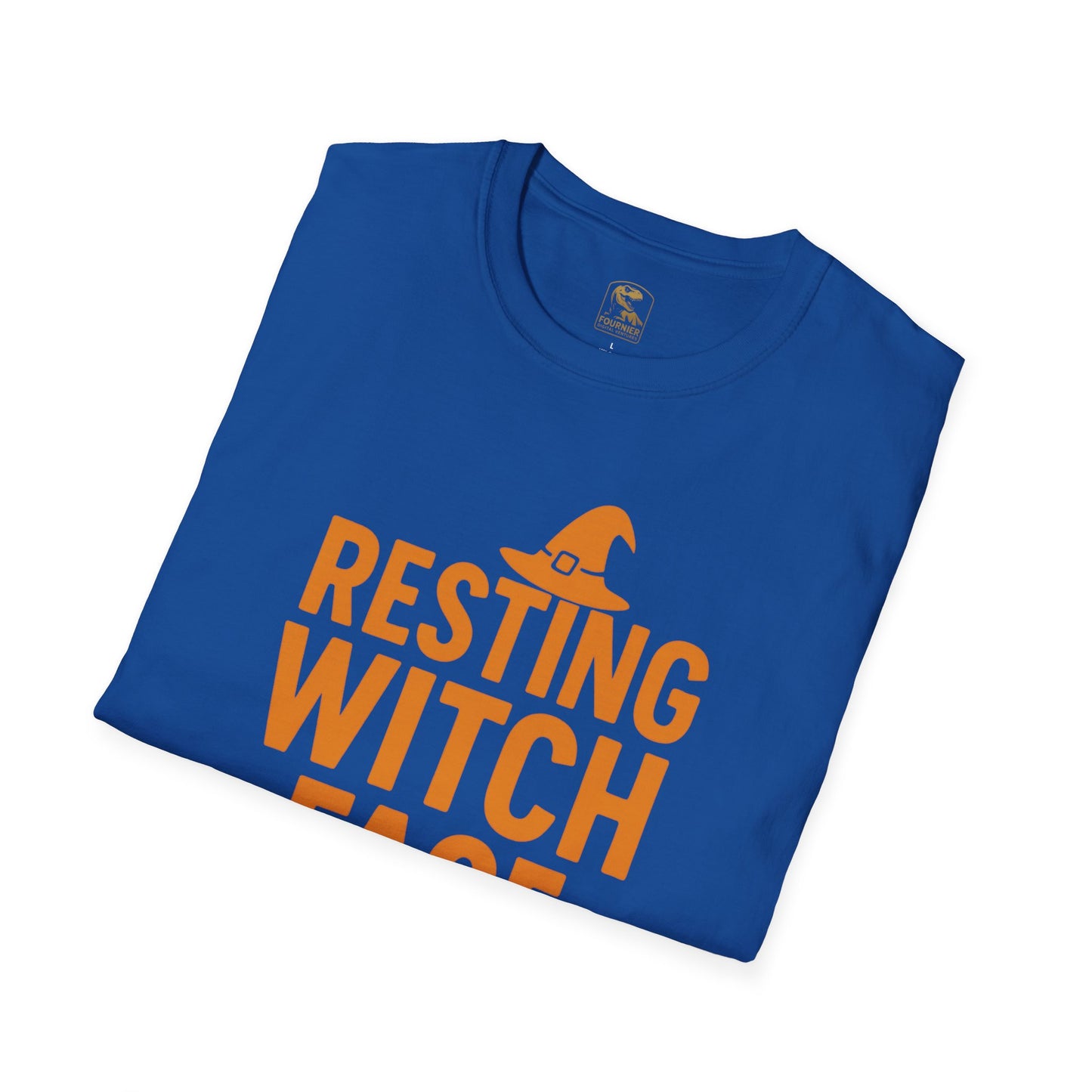 Resting Witch Face T-Shirt | Unisex Halloween Tee, Spooky Graphic Shirt, Seasonal Wear, Gift for Her/Him, Fall Fashion