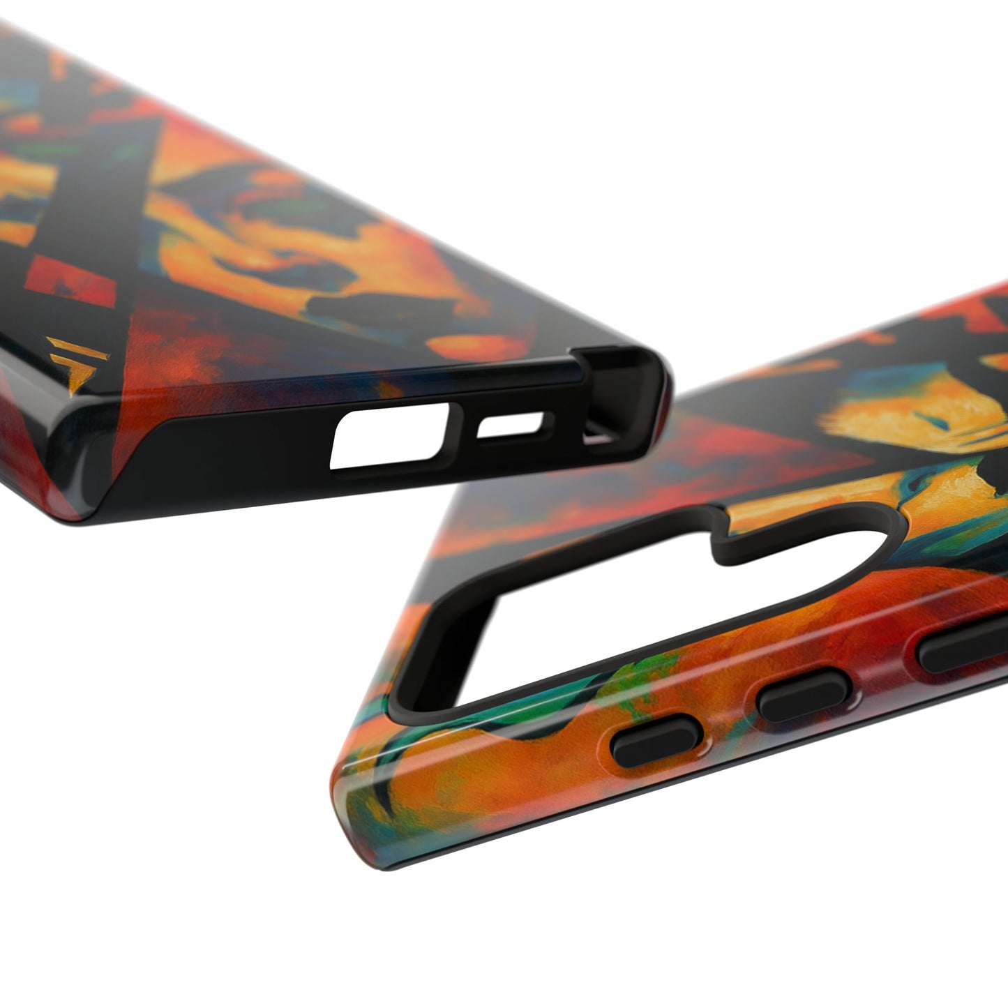 Vibrant Phone Case with Edgy Art, Tough Cases for Trendsetters, Unique Gift for Art Lovers, Colorful Phone Accessory, Protection and Style