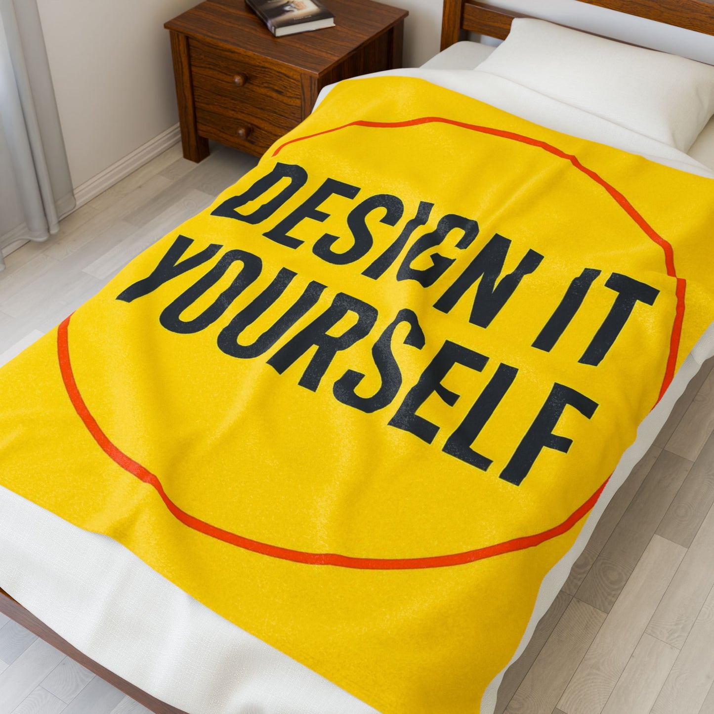 Custom Velveteen Plush Blanket - Cozy DIY Gift, Personalized Home Decor, Unique Baby Shower Present, Thoughtful Holiday Gift, Warm Throw