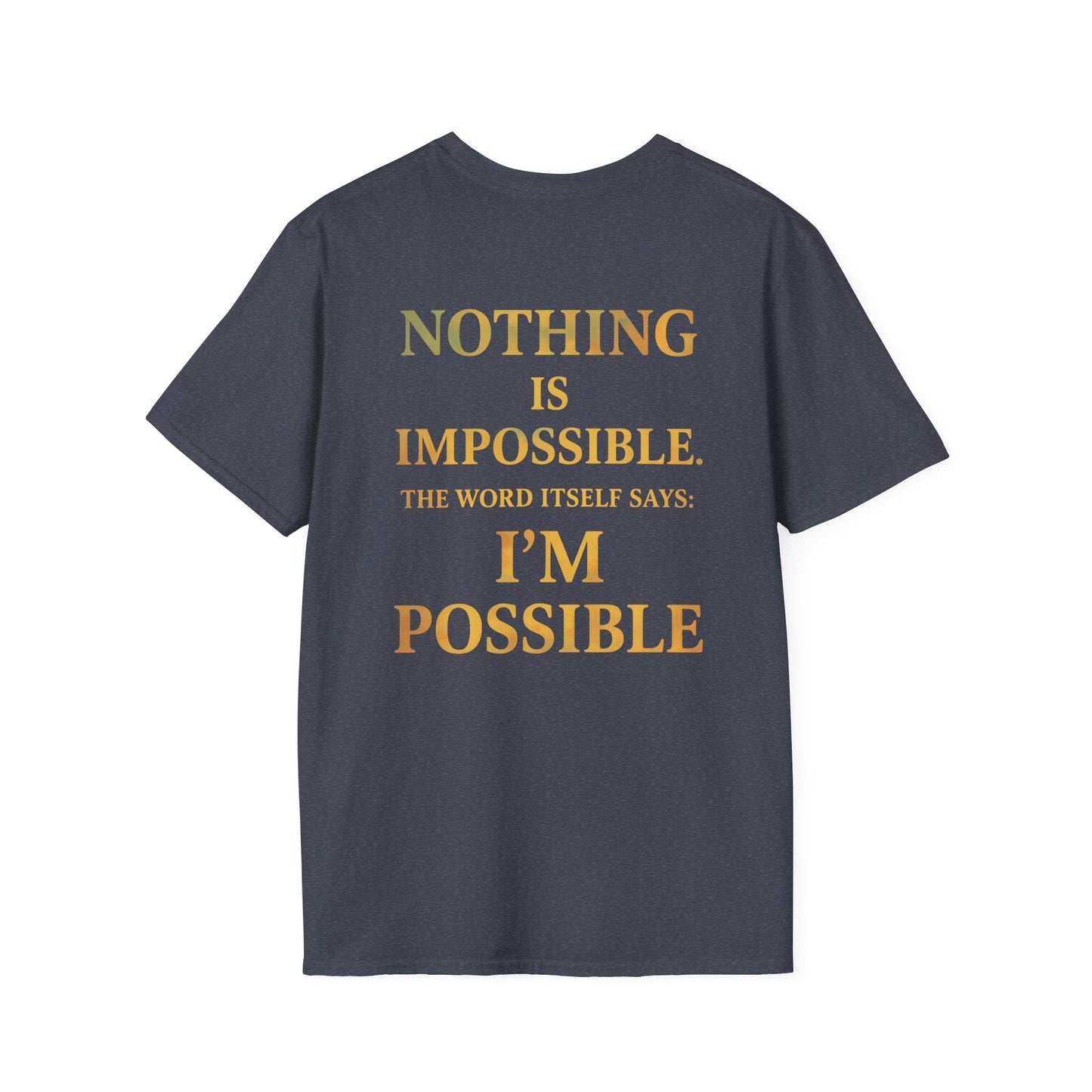 Inspirational Unisex T-Shirt - Stay Sober & I'm Possible, Motivational Tee, Recovery Support, Gift for Friends, Positivity Wear, [...]