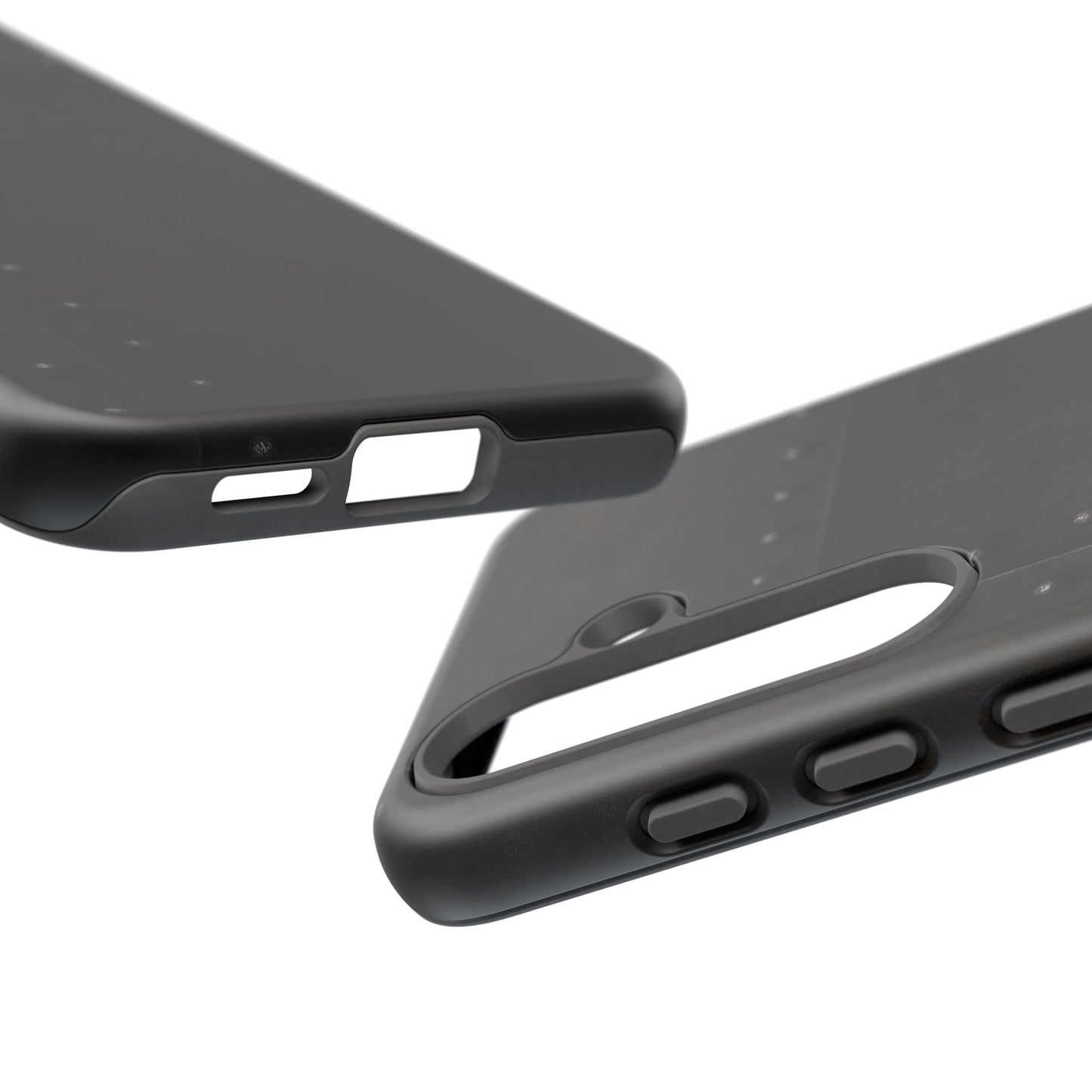 Steel & Smoke – Riveted Shadows Phone Case