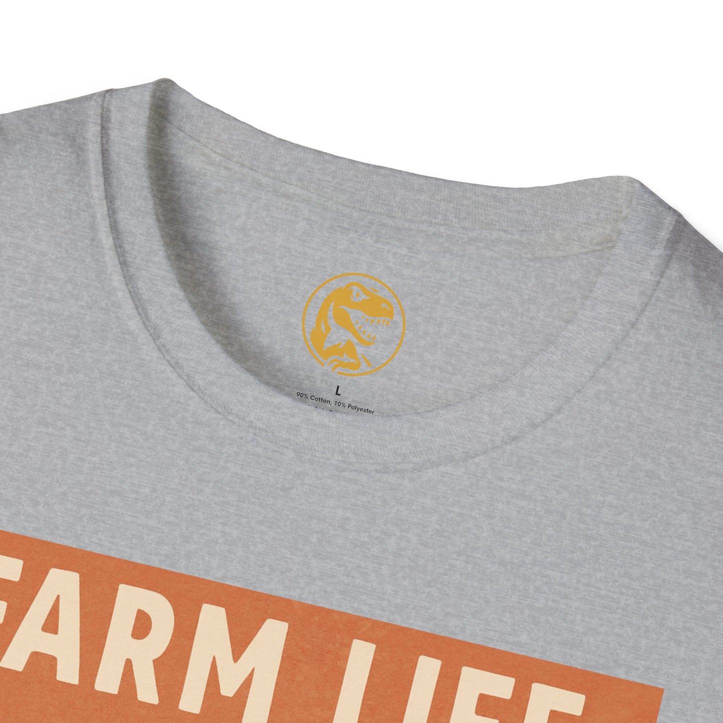Farm Life pig Unisex Soft style T-Shirt, Casual Farm Tee, Cute Pig Graphic Shirt, Animal Lover Gift, Farm house Apparel
