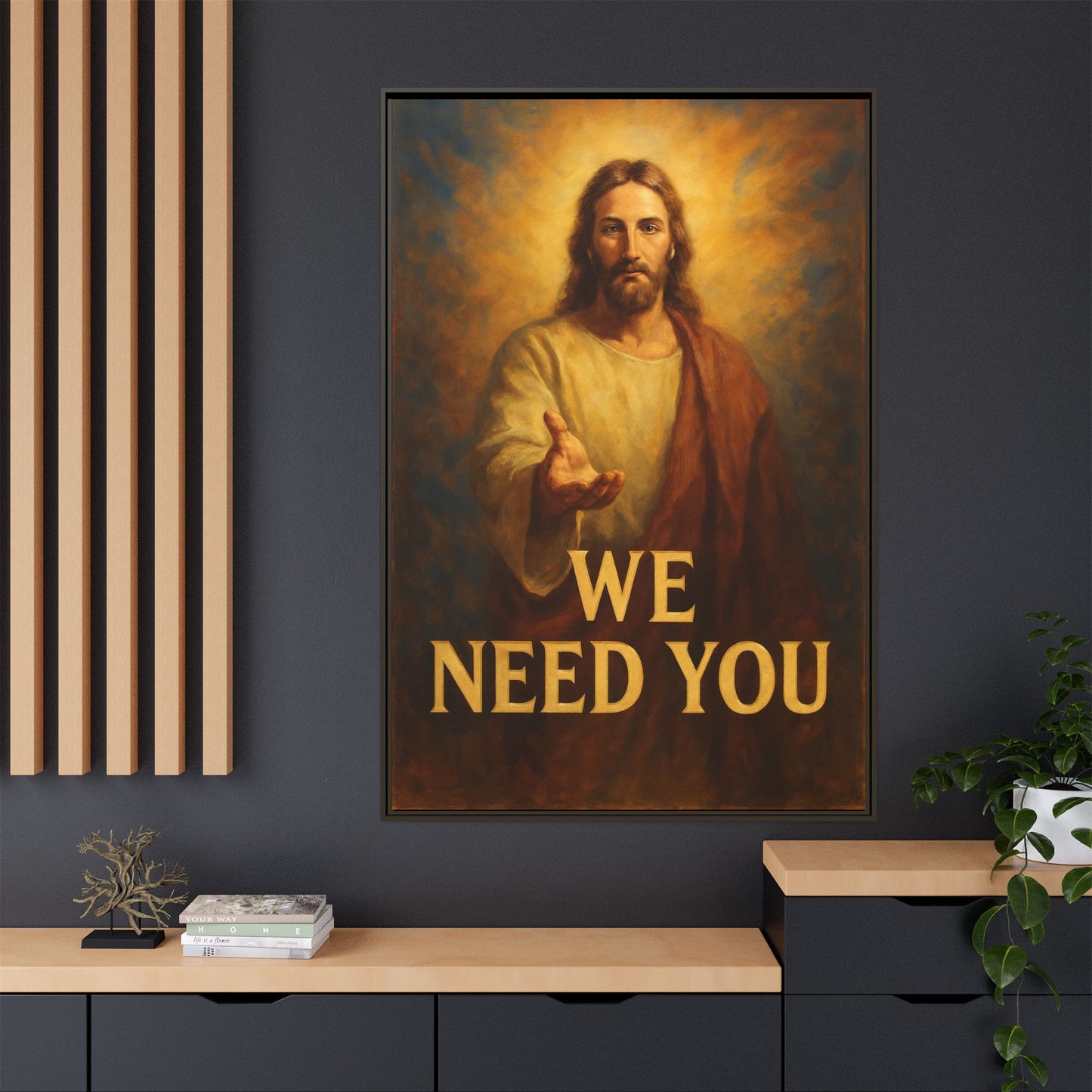 Framed Artwork, Motivational Wall Art, Home Decor, Christian Decor, Inspirational Gift, Religious Art, Spiritual Wall Decor