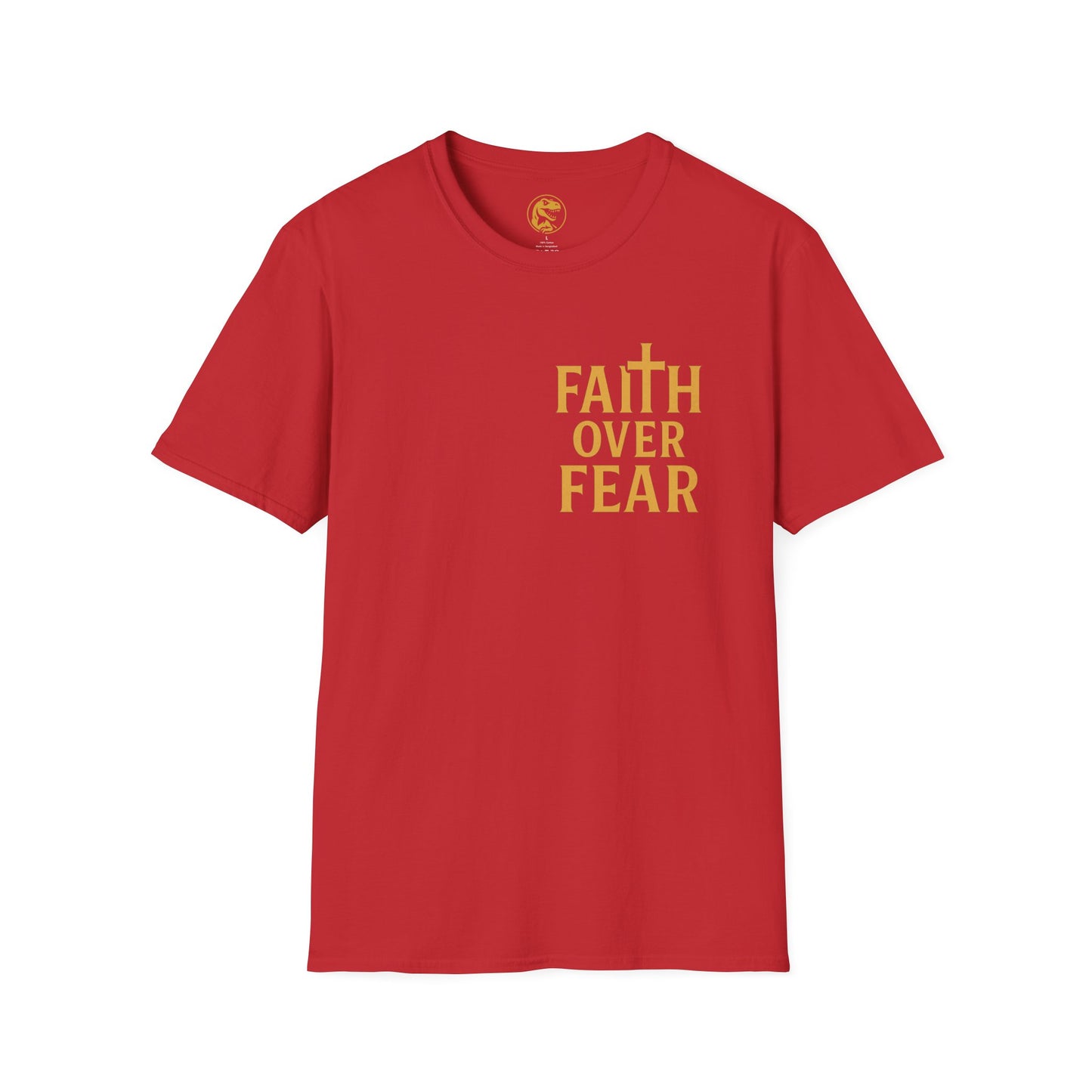 Faith Over Fear Unisex T-Shirt, Inspirational Tee, Motivational T-Shirt, Everyday Wear, Recovery Shirt
