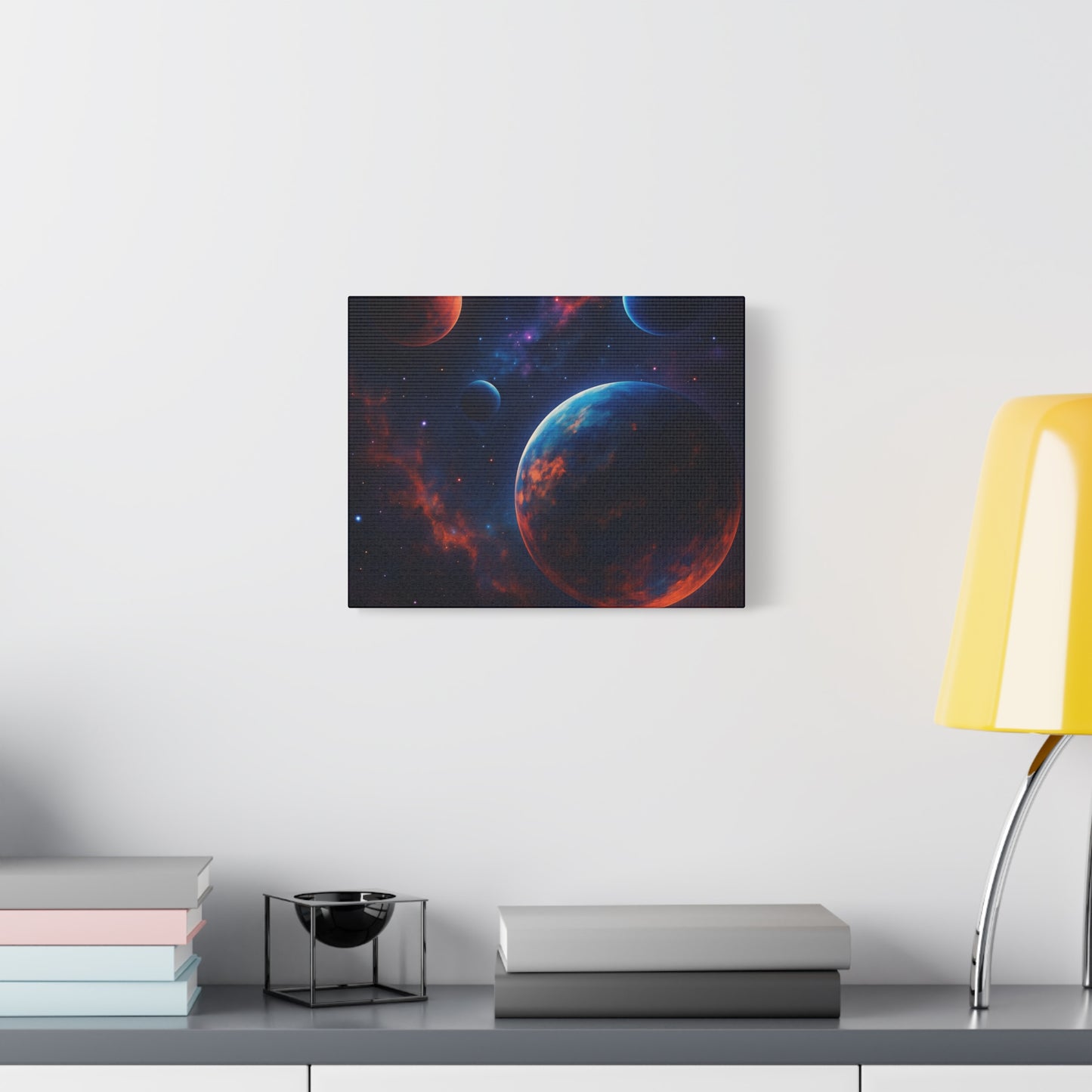 Cosmic Wall Art, Galaxy Canvas, Space Decor, Home Decoration, Astronomical Print, Nebula Artwork, Starry Wall Hanging