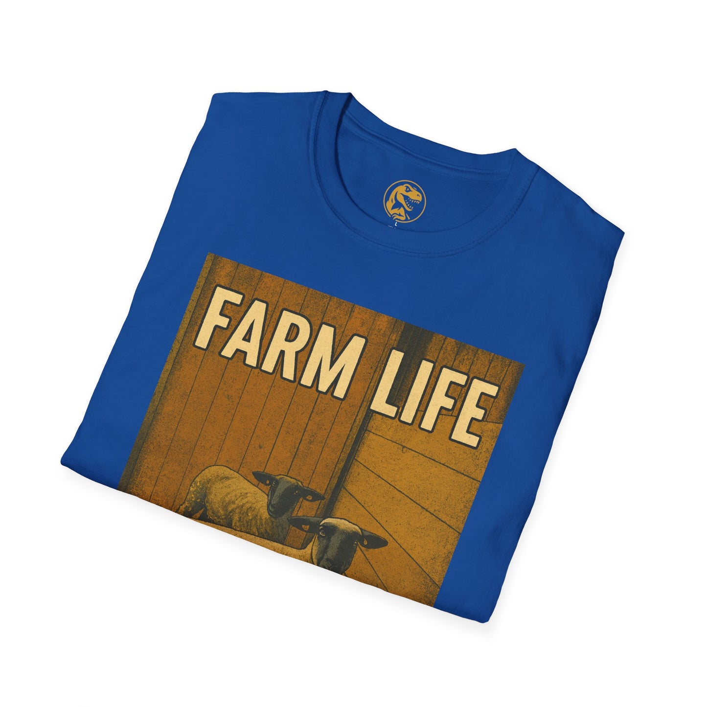 Farm Life T-Shirt, Softstyle Tee for Animal Lovers, Country Living Shirt, Farm house Apparel, Gift for Farmers