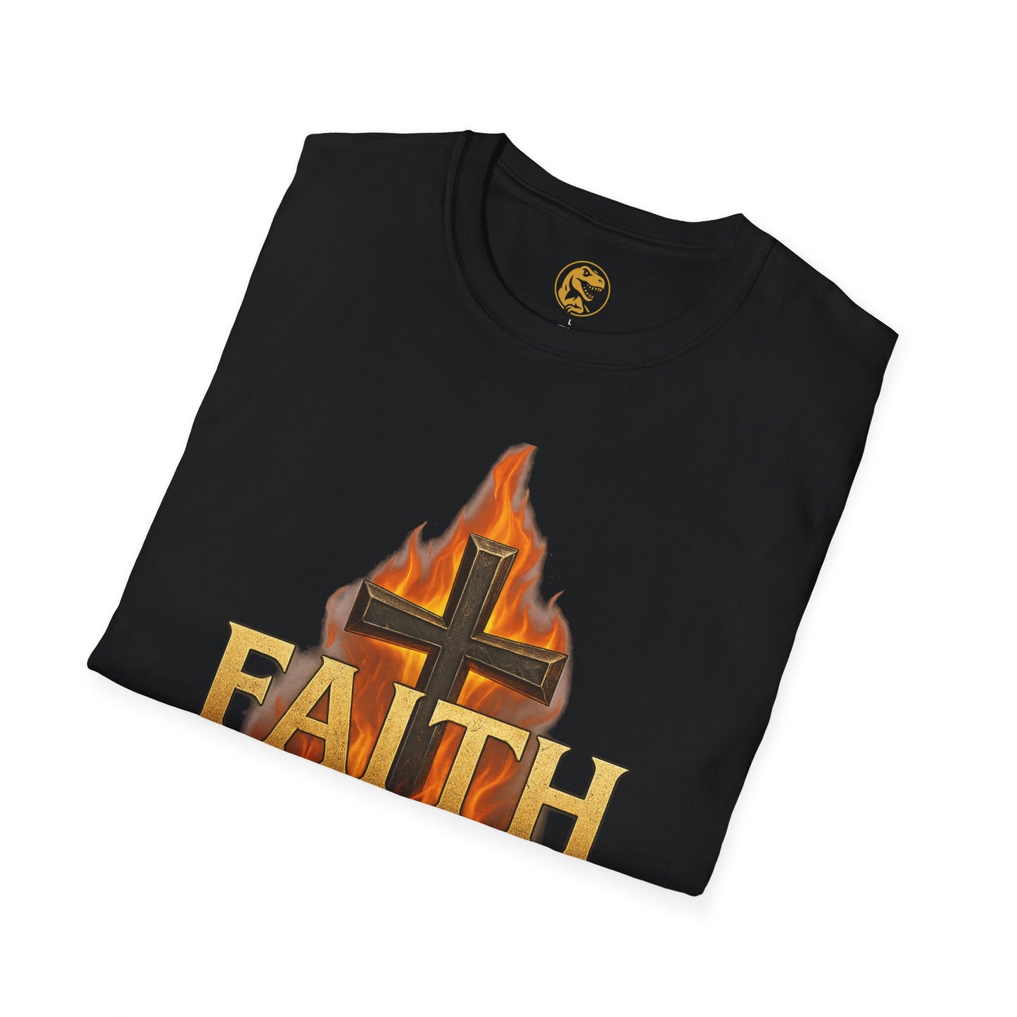 Faith Built in Fire Unisex Softstyle T-Shirt