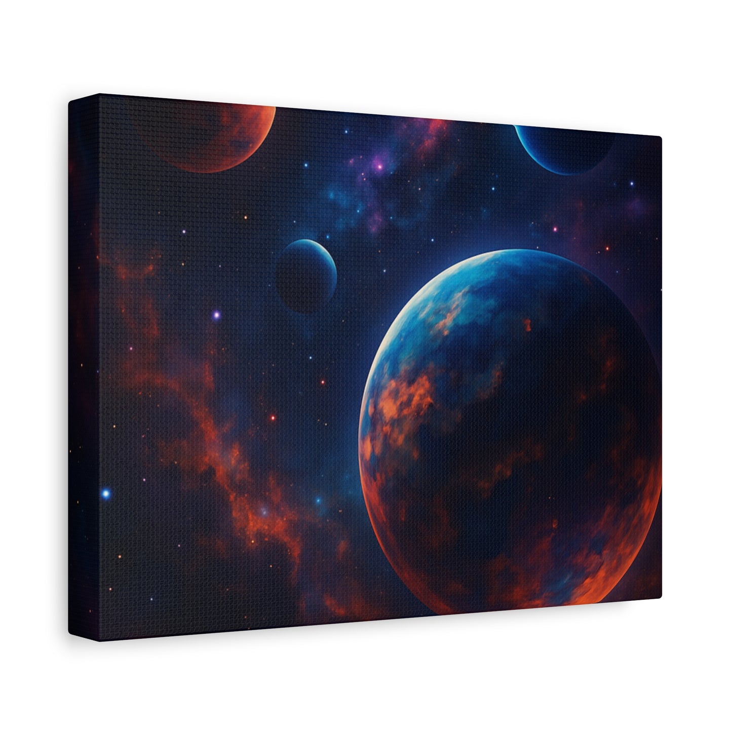 Cosmic Wall Art, Galaxy Canvas, Space Decor, Home Decoration, Astronomical Print, Nebula Artwork, Starry Wall Hanging