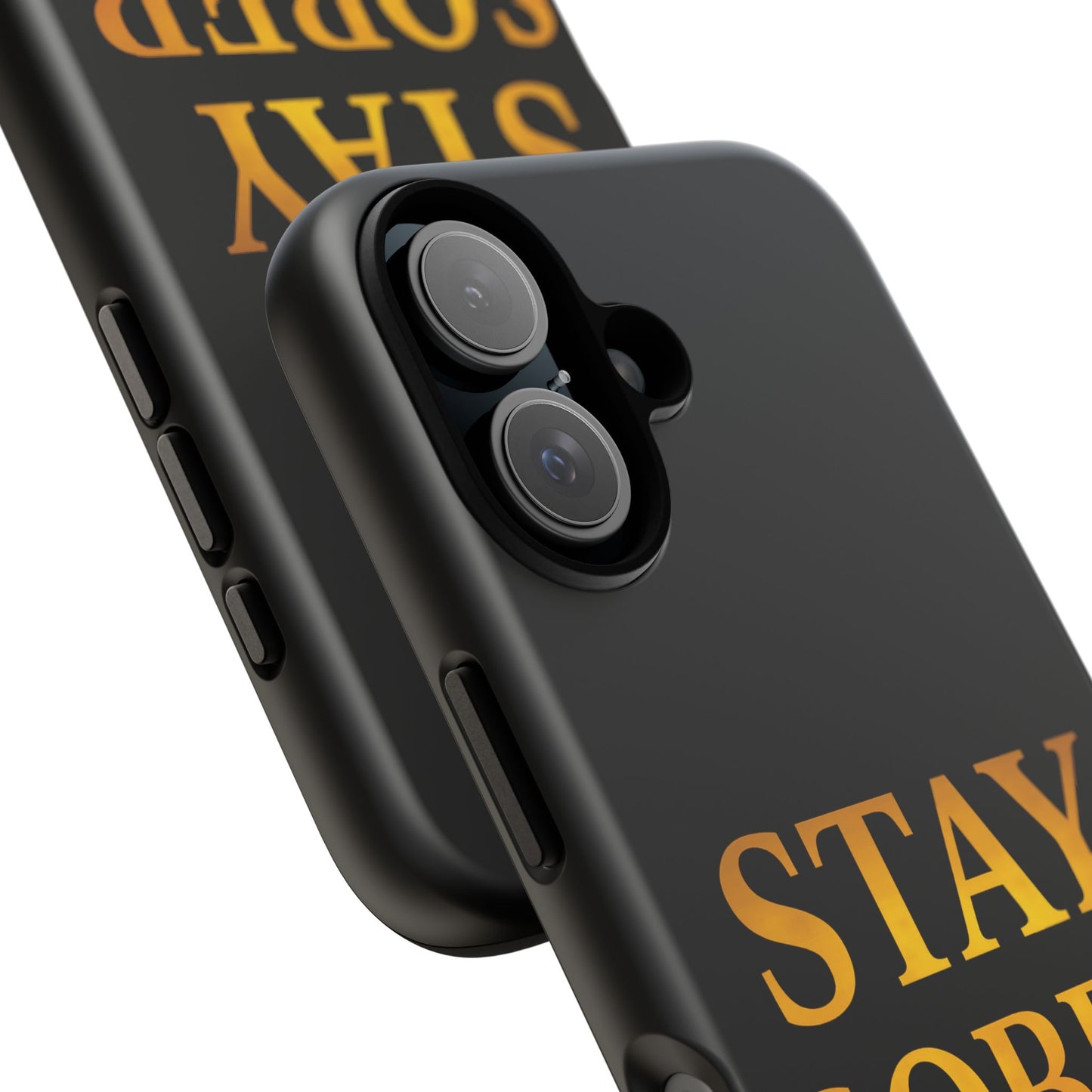 Stay Sober Phone Case | Tough Cases | Recovery Gift | Sobriety Support | Motivational Accessories | Unique Phone Cover