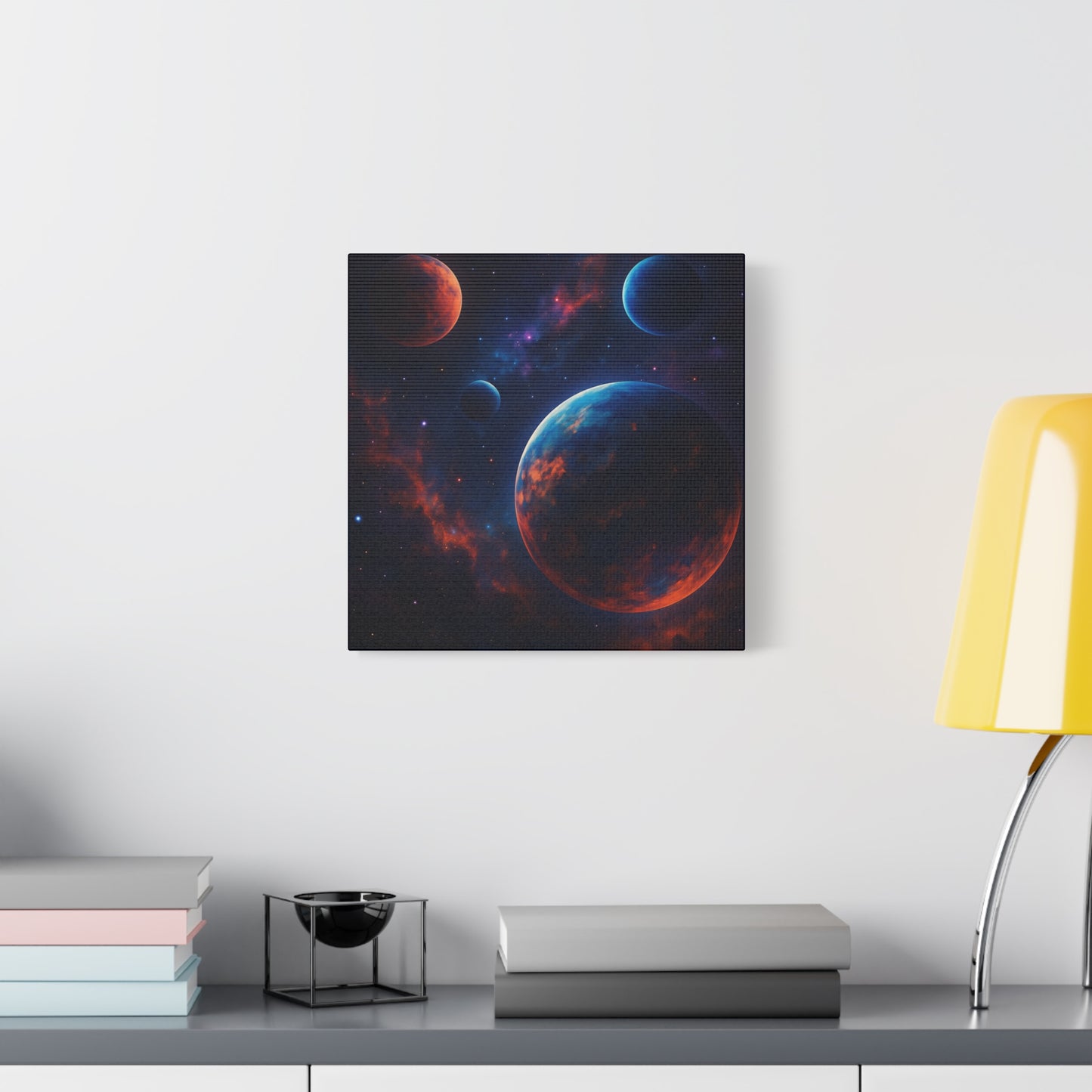 Cosmic Wall Art, Galaxy Canvas, Space Decor, Home Decoration, Astronomical Print, Nebula Artwork, Starry Wall Hanging