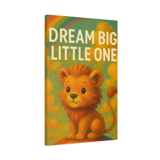 Dream Big Little One Lion Canvas Art, Children’s Room Decor, Inspirational Wall Art, Nursery Wall Hanging, Kid’s Gift, Baby Shower [...]