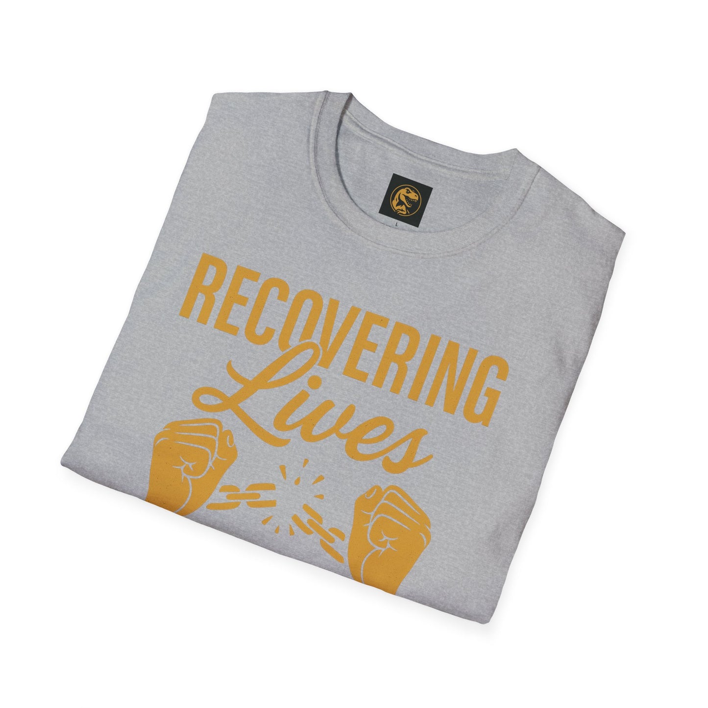 Empowerment Unisex T-Shirt | Recovering Lives Matter, Inspirational Tee, Recovery Support Shirt, Activism Apparel, Gift for Advocates