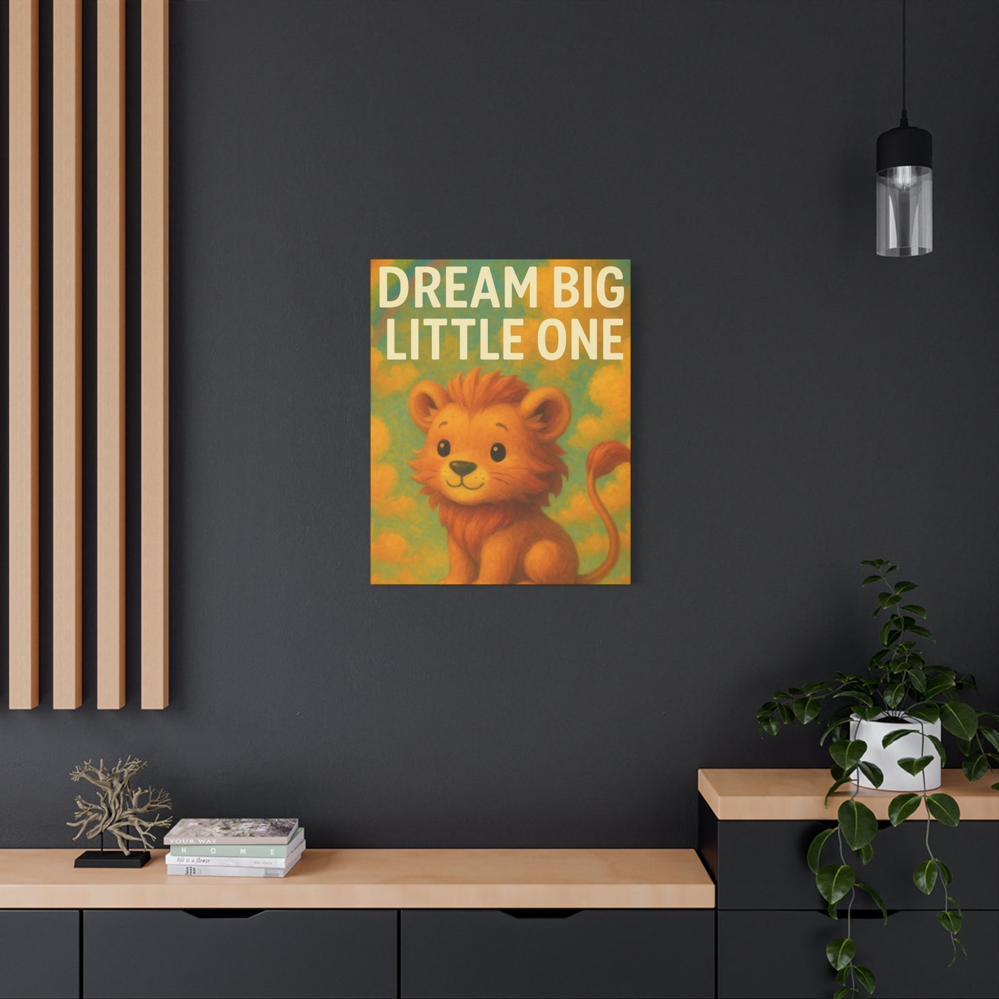 Dream Big Little One Lion Canvas Art, Children’s Room Decor, Inspirational Wall Art, Nursery Wall Hanging, Kid’s Gift, Baby Shower [...]