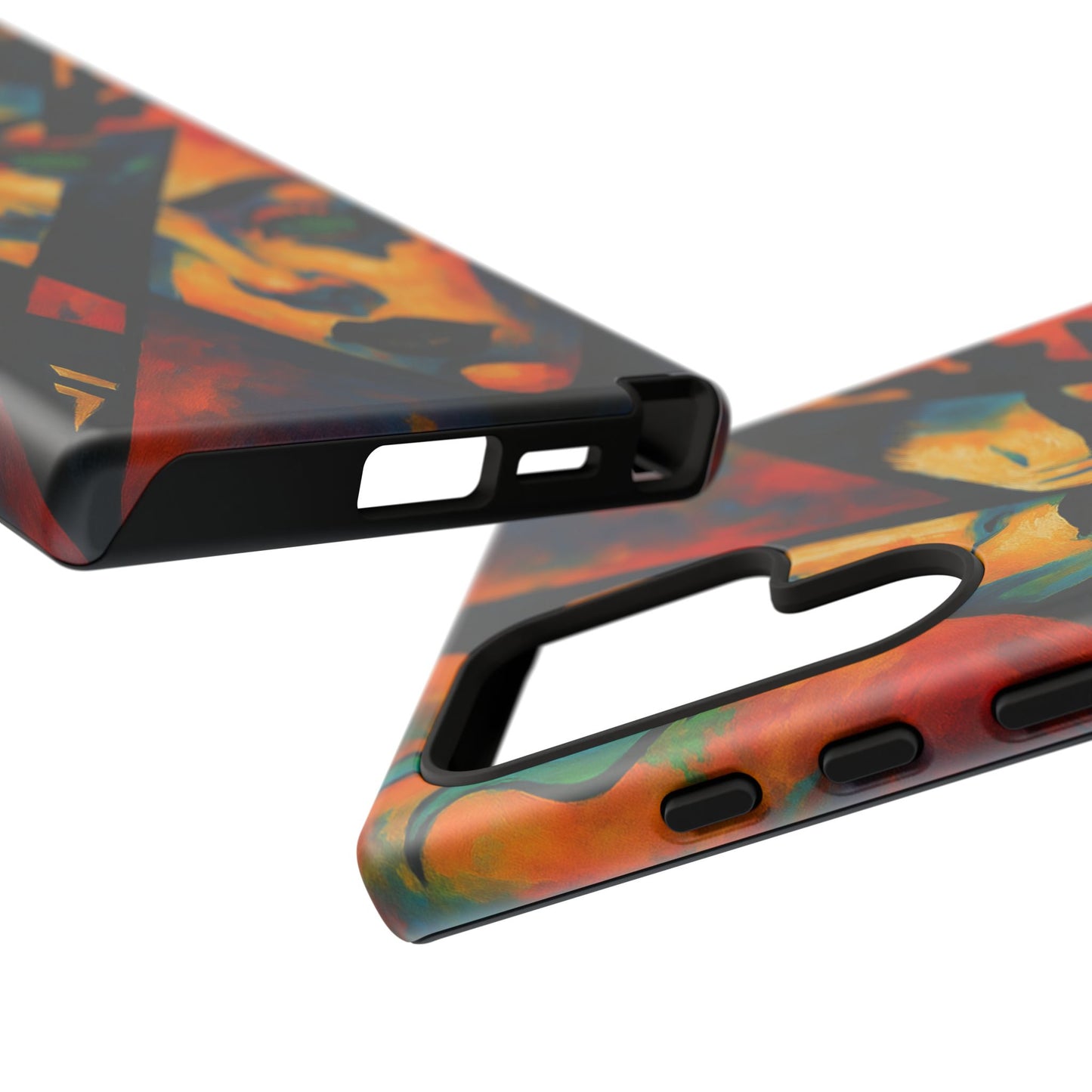 Vibrant Phone Case with Edgy Art, Tough Cases for Trendsetters, Unique Gift for Art Lovers, Colorful Phone Accessory, Protection and Style
