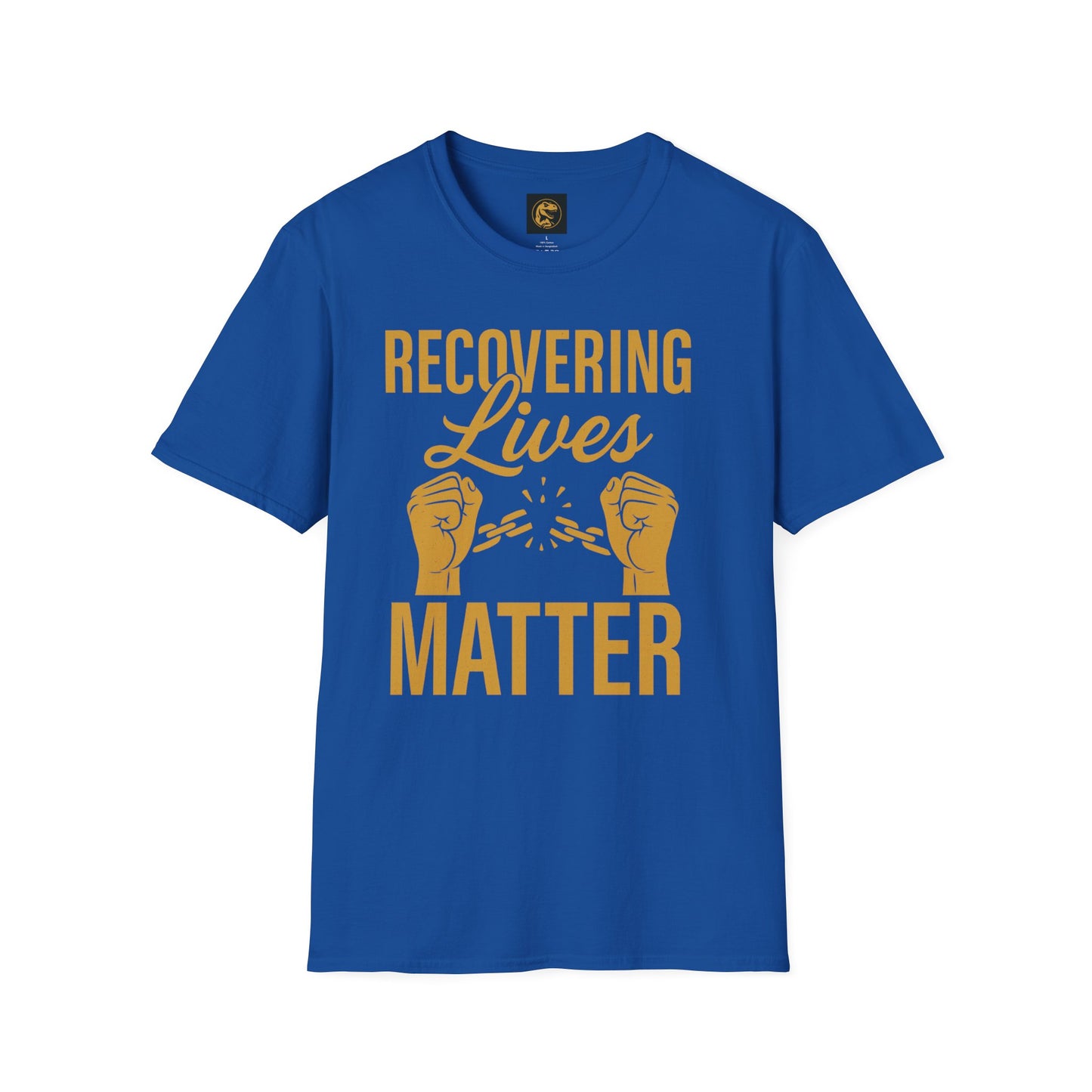 Empowerment Unisex T-Shirt | Recovering Lives Matter, Inspirational Tee, Recovery Support Shirt, Activism Apparel, Gift for Advocates