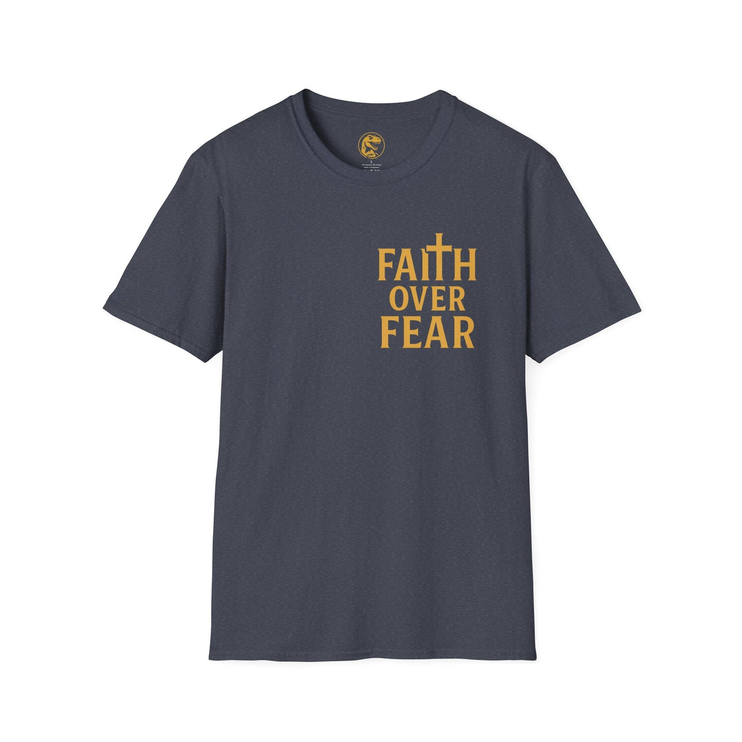 Faith Over Fear Unisex T-Shirt, Inspirational Tee, Motivational T-Shirt, Everyday Wear, Recovery Shirt