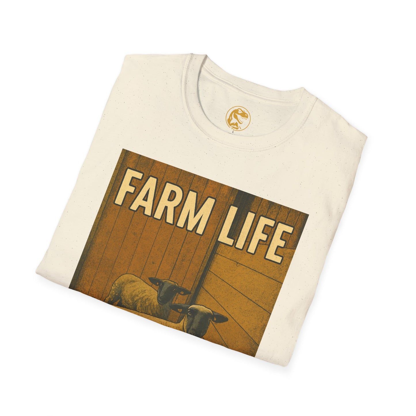 Farm Life T-Shirt, Softstyle Tee for Animal Lovers, Country Living Shirt, Farm house Apparel, Gift for Farmers