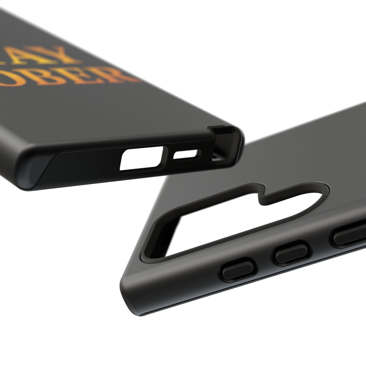 Stay Sober Phone Case | Tough Cases | Recovery Gift | Sobriety Support | Motivational Accessories | Unique Phone Cover