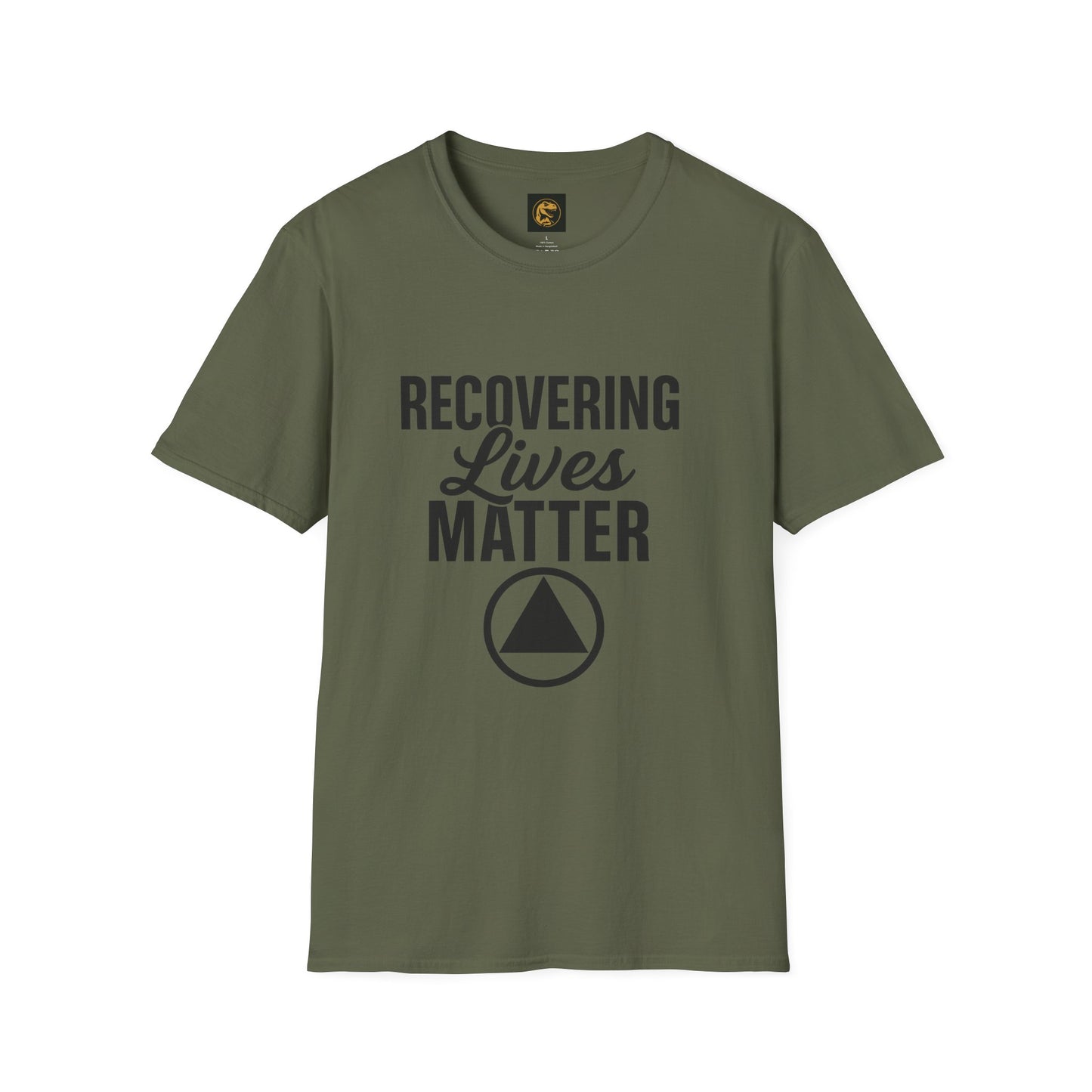 Recovering Lives Matter T-Shirt, Inspirational Tee, Support Recovery, Gift for Friends in Recovery, Casual Wear, Unisex Shirt