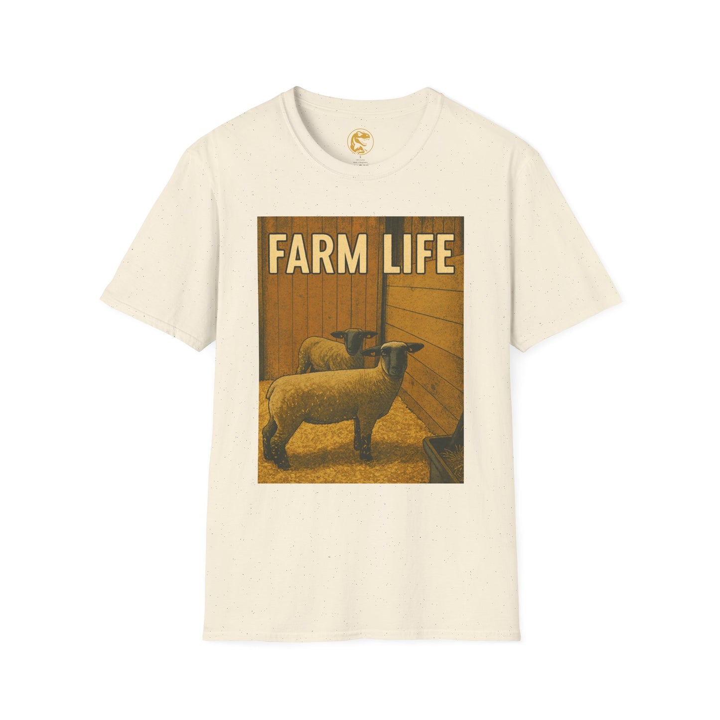 Farm Life T-Shirt, Softstyle Tee for Animal Lovers, Country Living Shirt, Farm house Apparel, Gift for Farmers