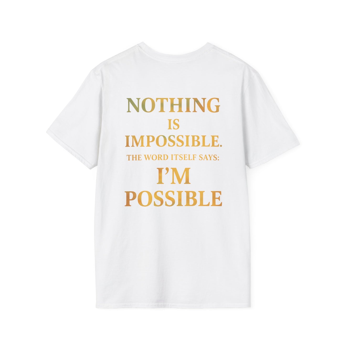 Inspirational Unisex T-Shirt - Stay Sober & I'm Possible, Motivational Tee, Recovery Support, Gift for Friends, Positivity Wear, [...]