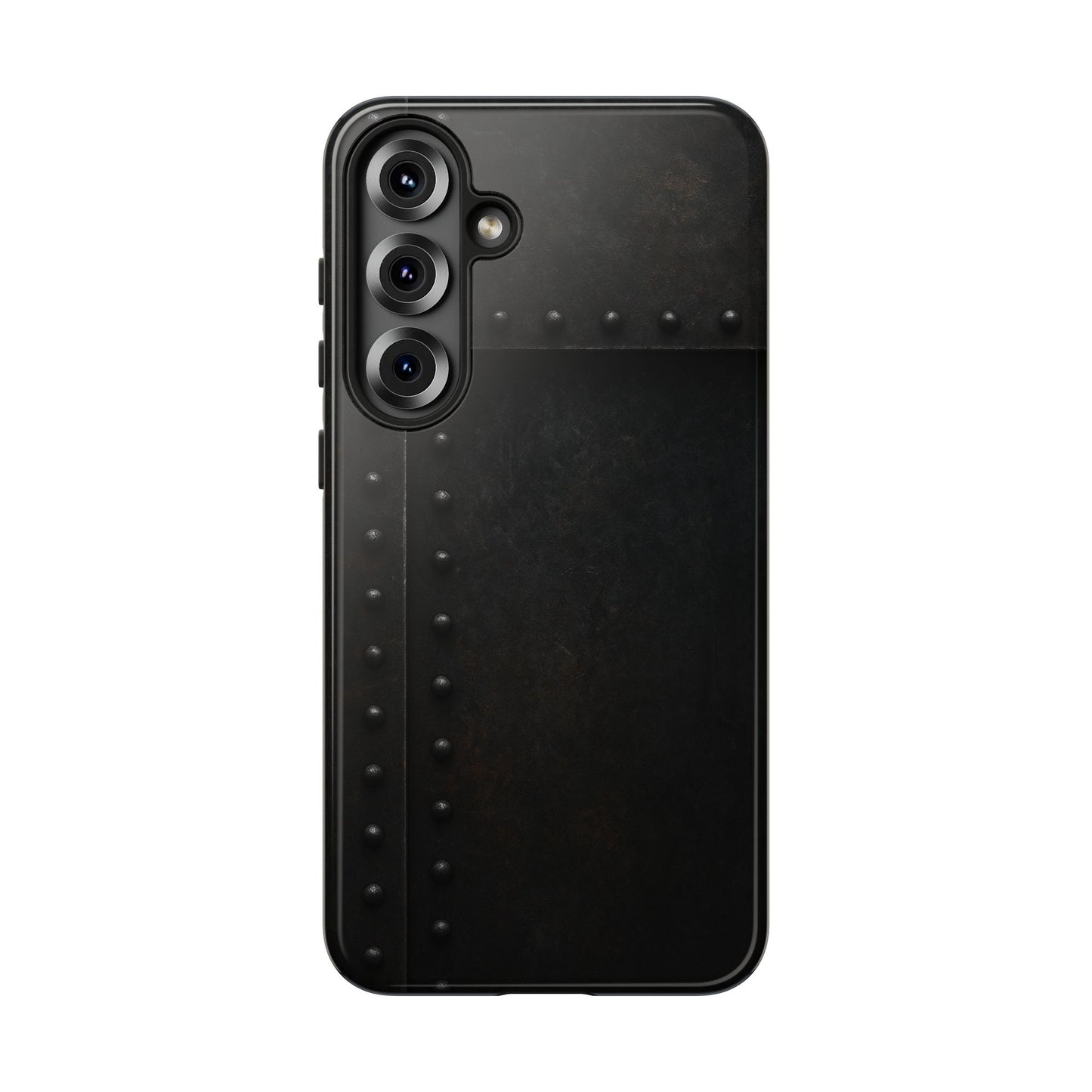 Steel & Smoke – Riveted Shadows Phone Case