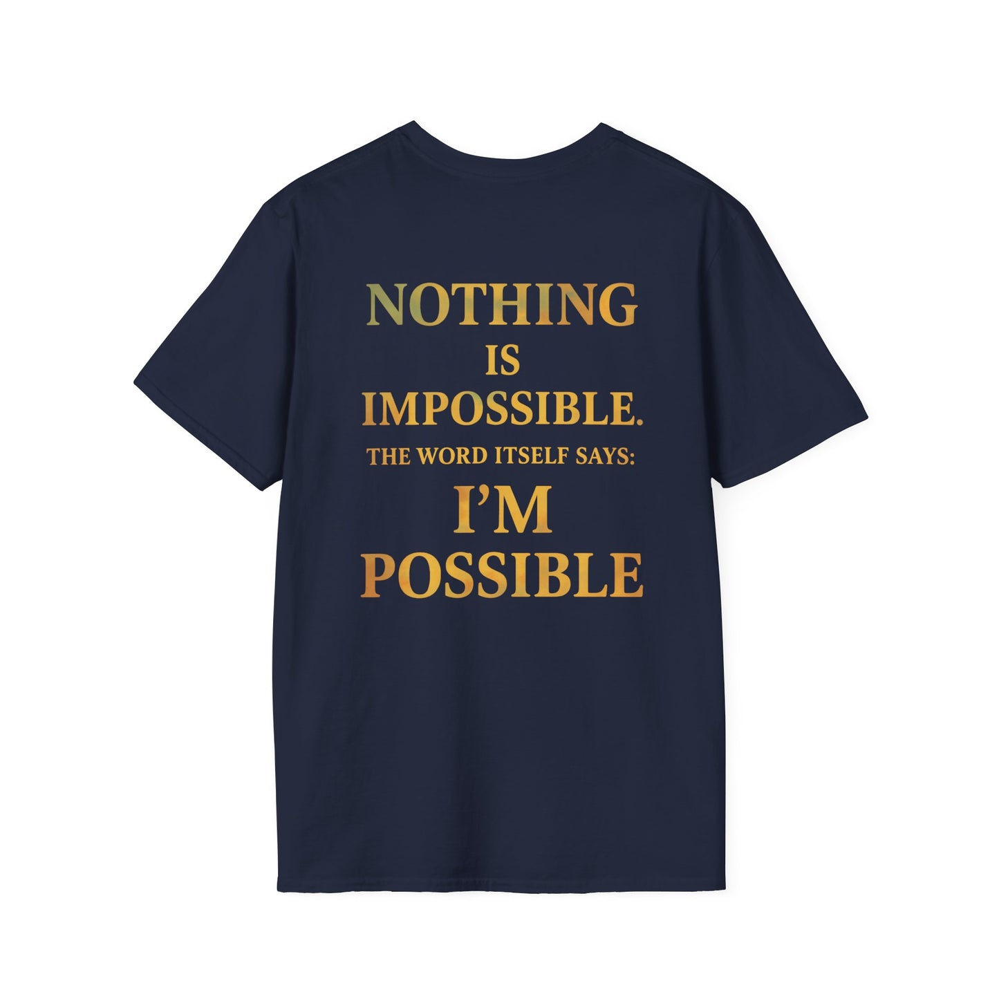 Inspirational Unisex T-Shirt - Stay Sober & I'm Possible, Motivational Tee, Recovery Support, Gift for Friends, Positivity Wear, [...]