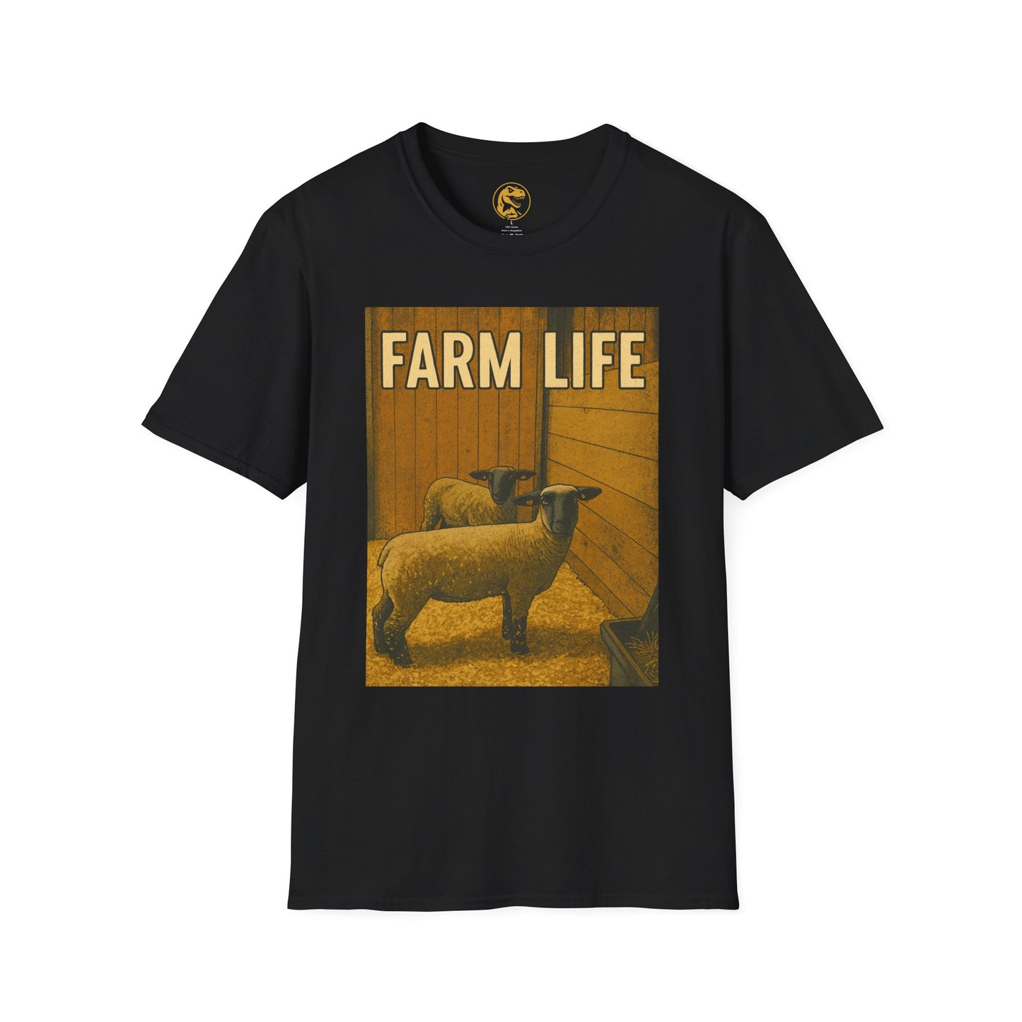 Farm Life T-Shirt, Softstyle Tee for Animal Lovers, Country Living Shirt, Farm house Apparel, Gift for Farmers