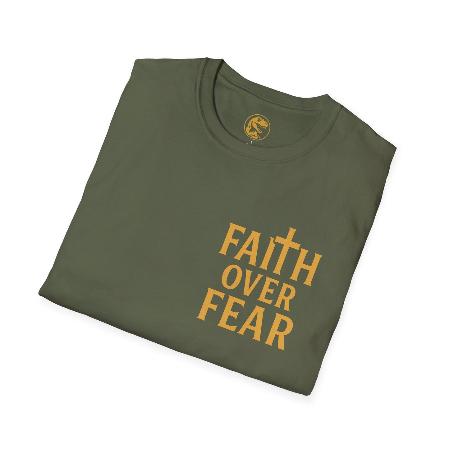 Faith Over Fear Unisex T-Shirt, Inspirational Tee, Motivational T-Shirt, Everyday Wear, Recovery Shirt