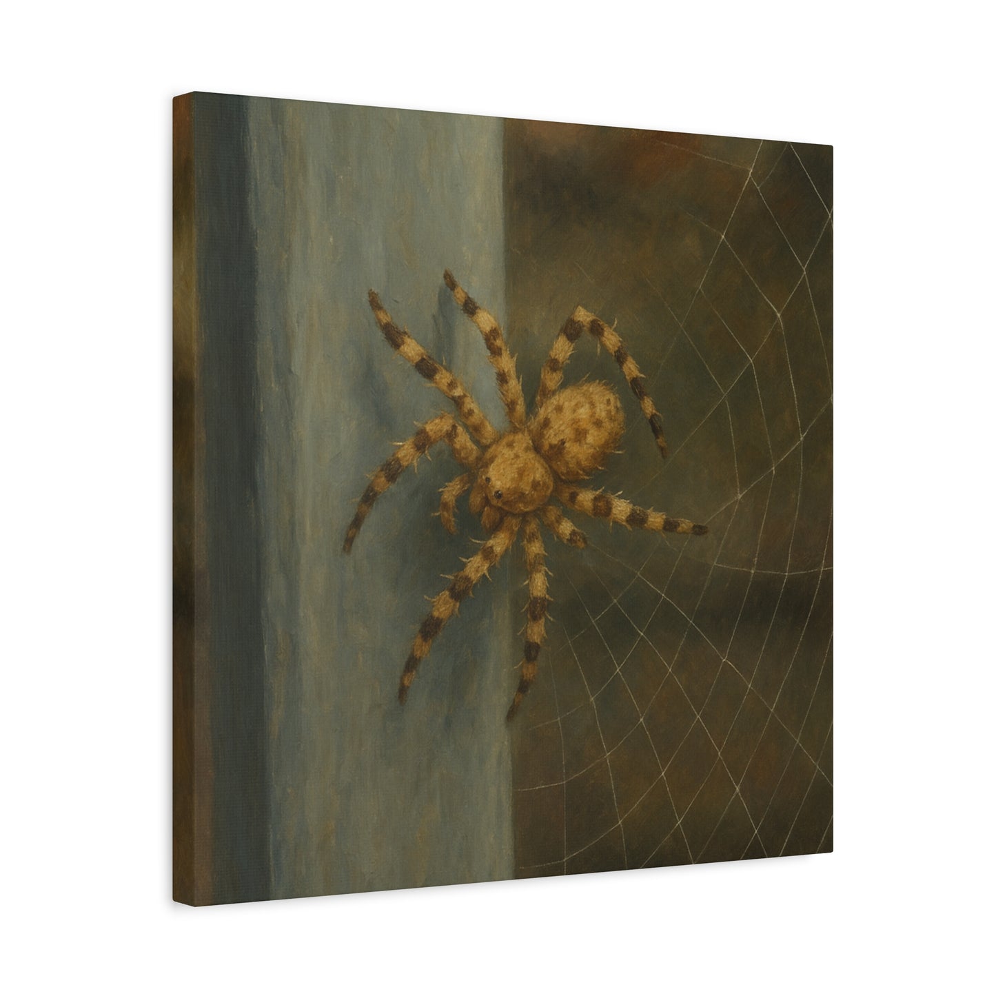 Spider Wall Art Print, Creepy Decor, Halloween Home Accent, Nature Lover Gift, Gothic Wall Hanging, Spooky Art